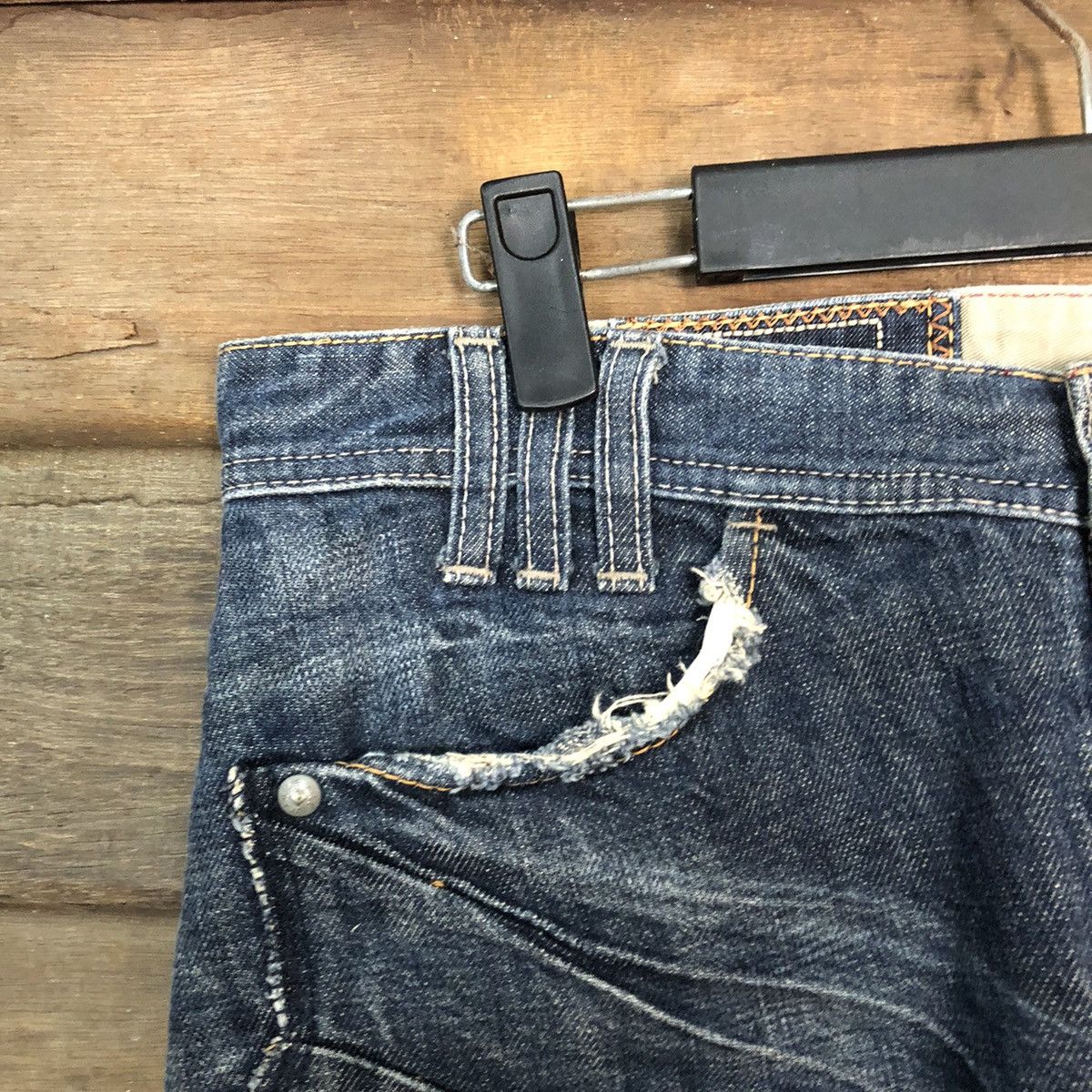 Marithe + Francois Girbaud DL Marithe Francois Girbaund faded Black Denim Pants #7317 Size US 31 - 5 Thumbnail