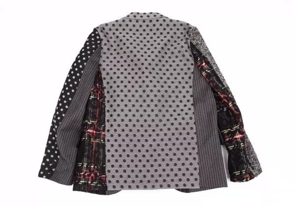 Comme des Garcons Comme des Garcons Multi-material wave point plaid splicing Size US M / EU 48-50 / 2 - 5 Thumbnail