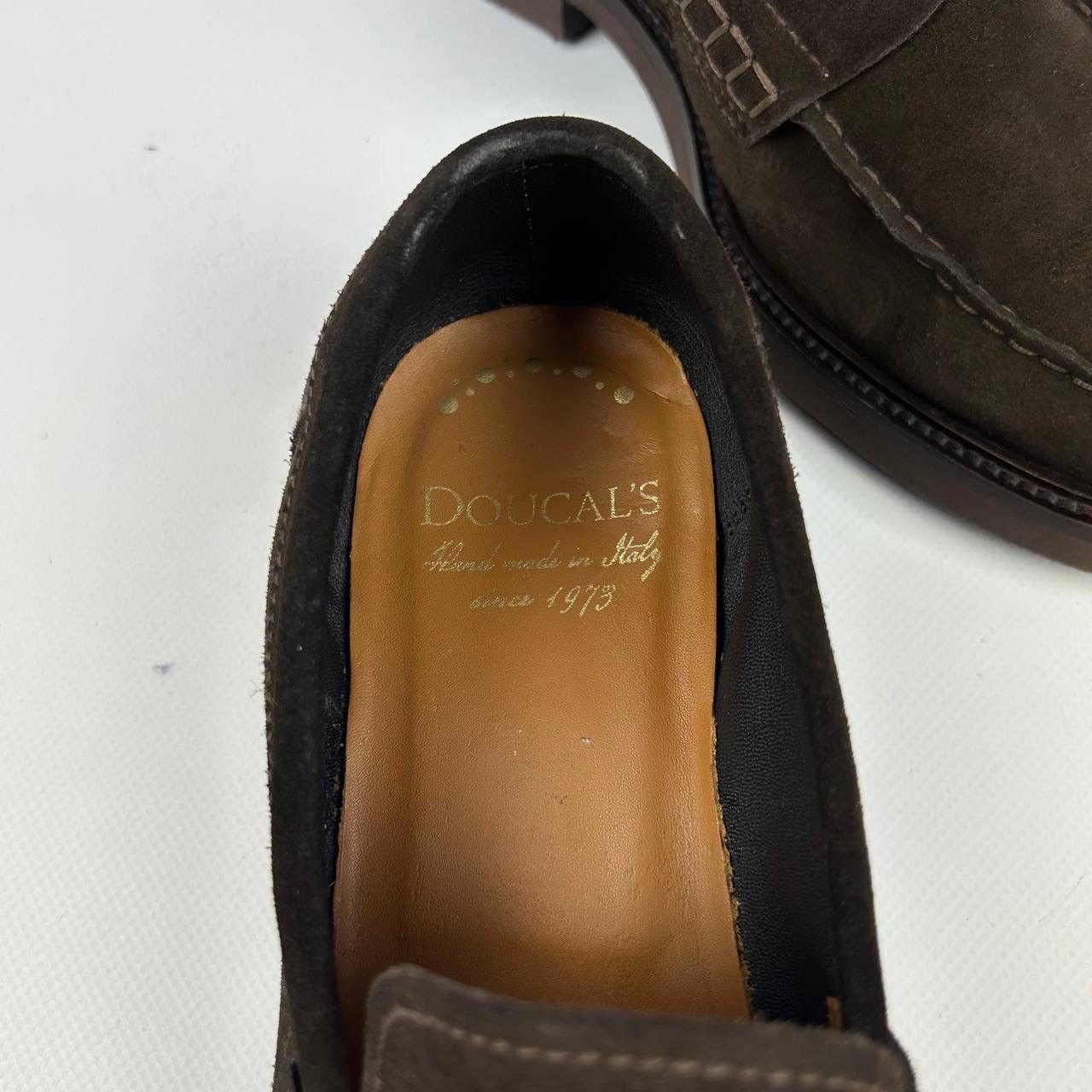 Doucal's DOUCAL'S - Brown Suede Loafers - Size EU41 Size US 8.5 / EU 41-42 - 8 Thumbnail