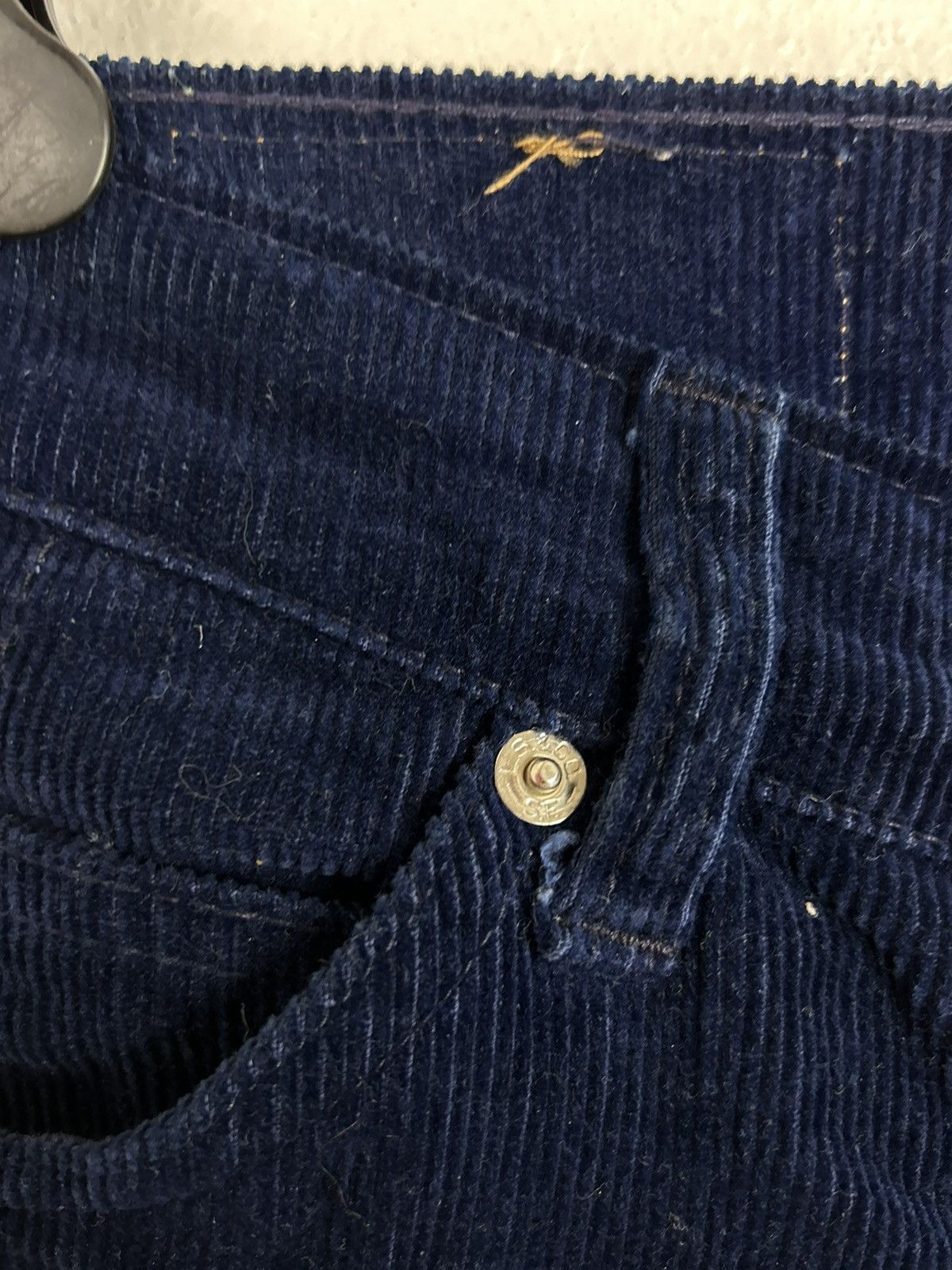 Levi's 70s Vintage Levi's 1979 750 20 19 Corduroy Velvet Pants 27 Size 27" / US 4 / IT 40 - 7 Thumbnail