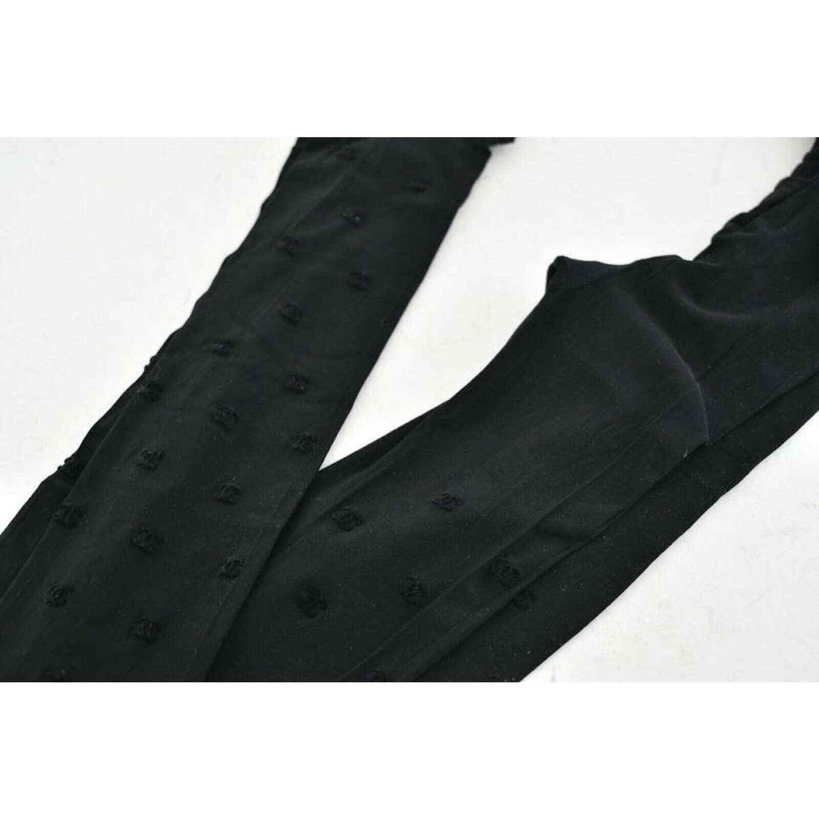 Chanel Chanel REV Runway Hoisery Stockings Pull On Tights Small S Size ONE SIZE - 4 Thumbnail