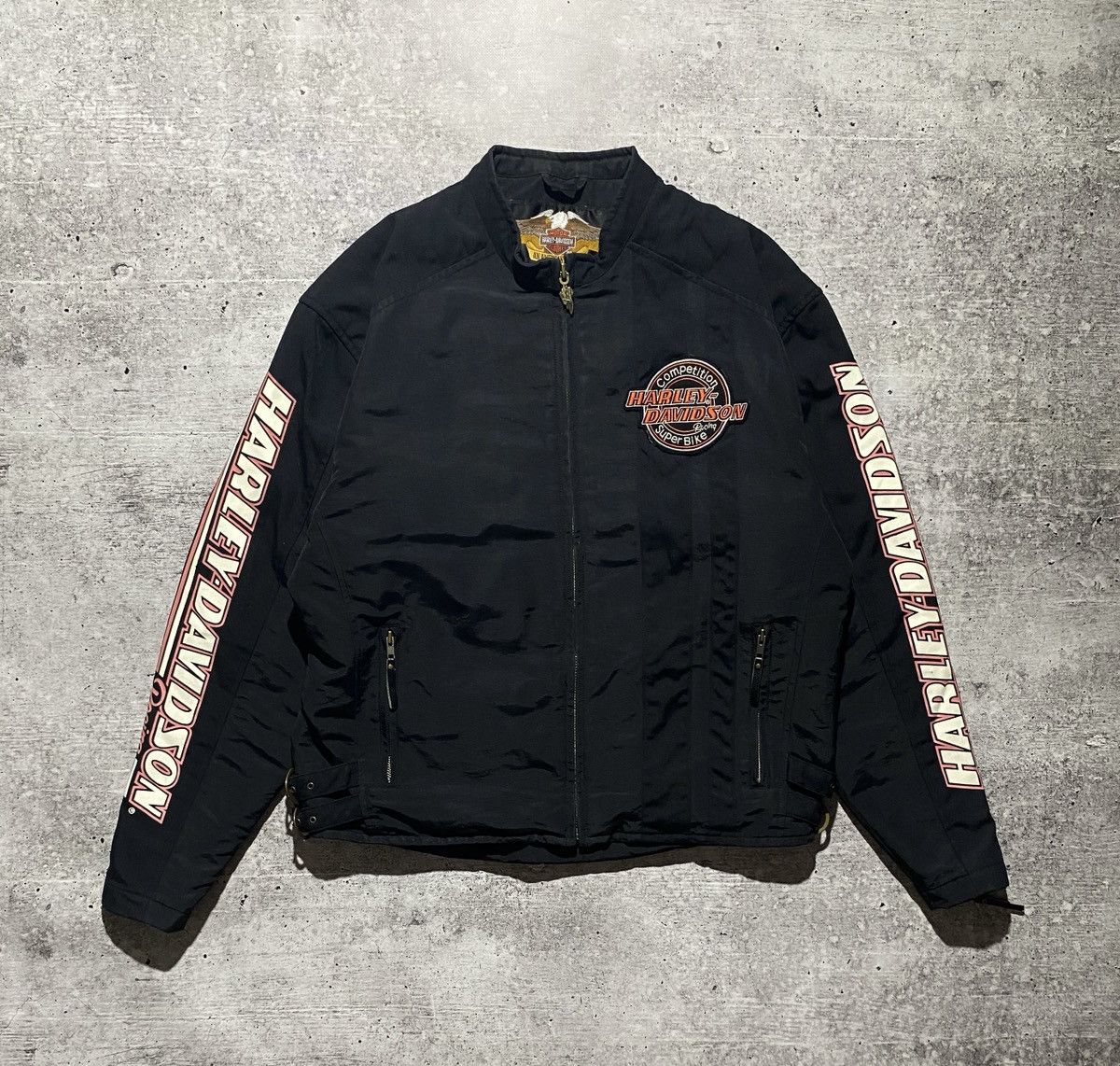 Harley Davidson × Vintage Harley Davidson vintage rare racing Jacket Size US L / EU 52-54 / 3 - 1 Thumbnail