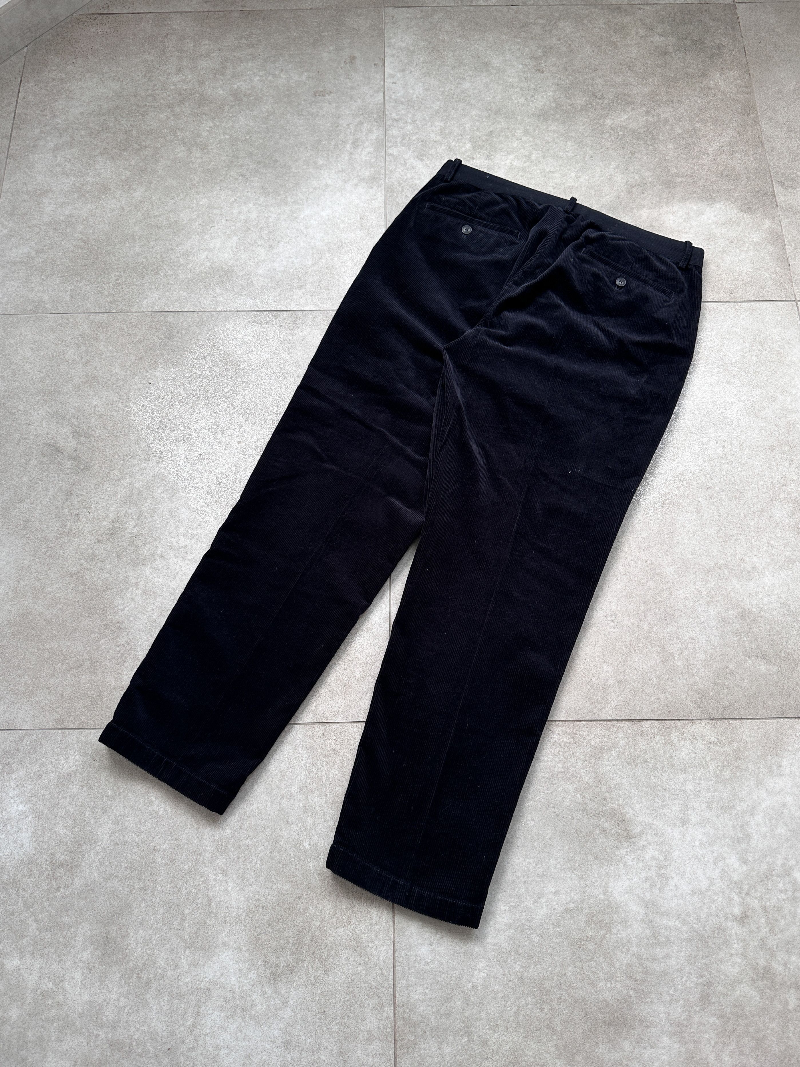 Uniqlo Uniqlo Navy Corduroy Pants Trousers Size US 33 - 2 Thumbnail