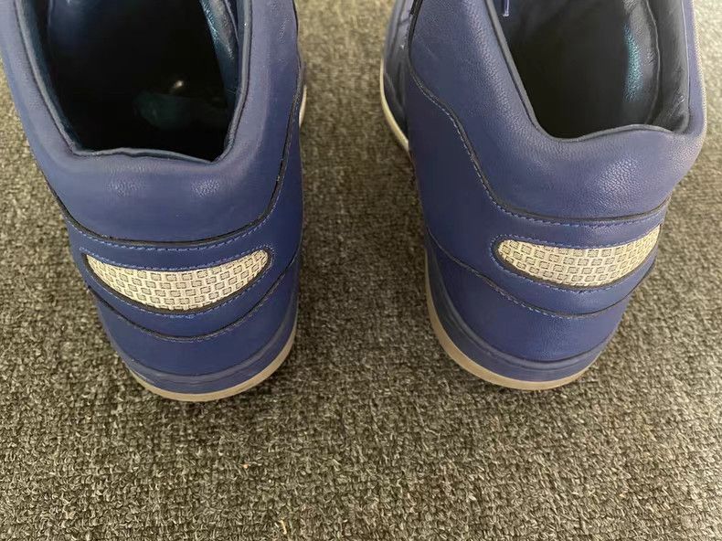 Dsquared2 Dsquared2 High-Top Blue Sneakers Size US 8.5 / EU 41-42 - 7 Thumbnail