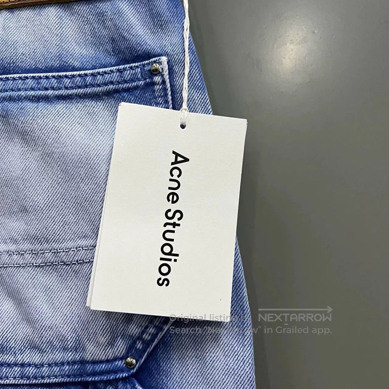 Acne Studios Acne Studios Tie-Dye Denim Shorts. Size 24" / US 00 / IT 34 - 3 Thumbnail