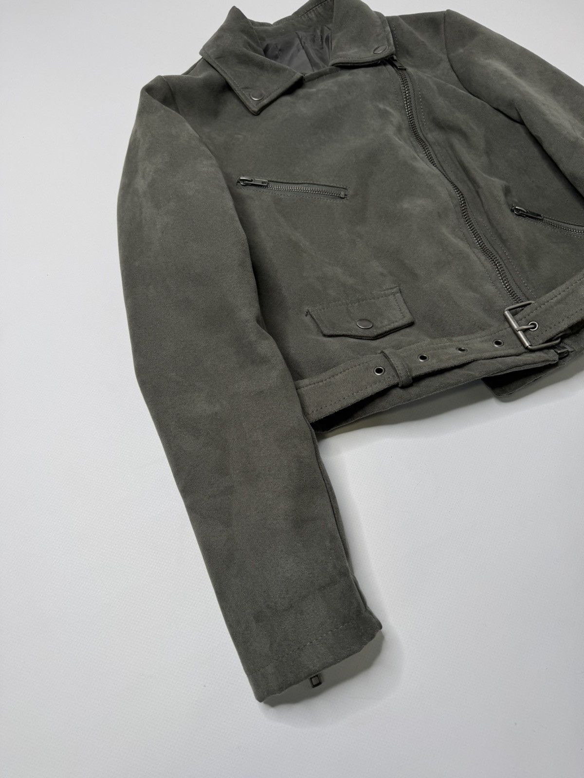 Vintage Vintage avant garde cropped assymetrical zip jacket swag y2k Size S / US 4 / IT 40 - 3 Thumbnail