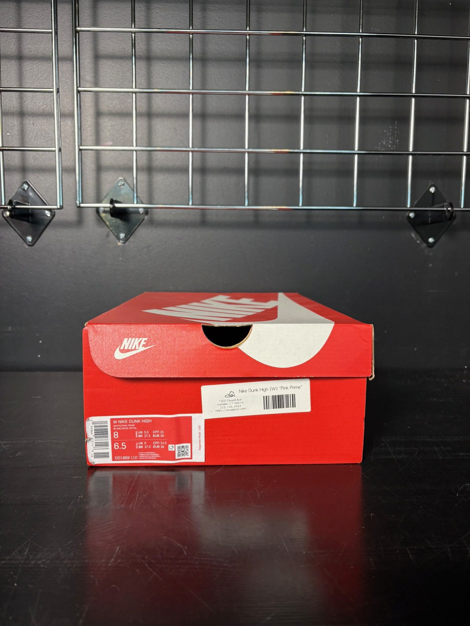 Nike Nike Dunk High (WMNS) "Pink Prime" Size US 8 / IT 38 - 6 Thumbnail