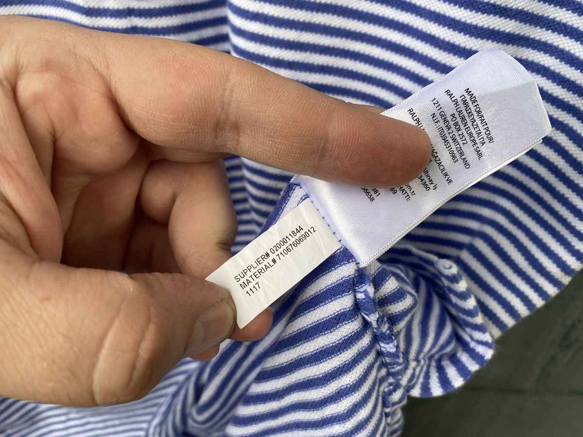 Polo Ralph Lauren Polo Ralph Lauren Vintage Polo Striped Shirt Size US L / EU 52-54 / 3 - 7 Thumbnail