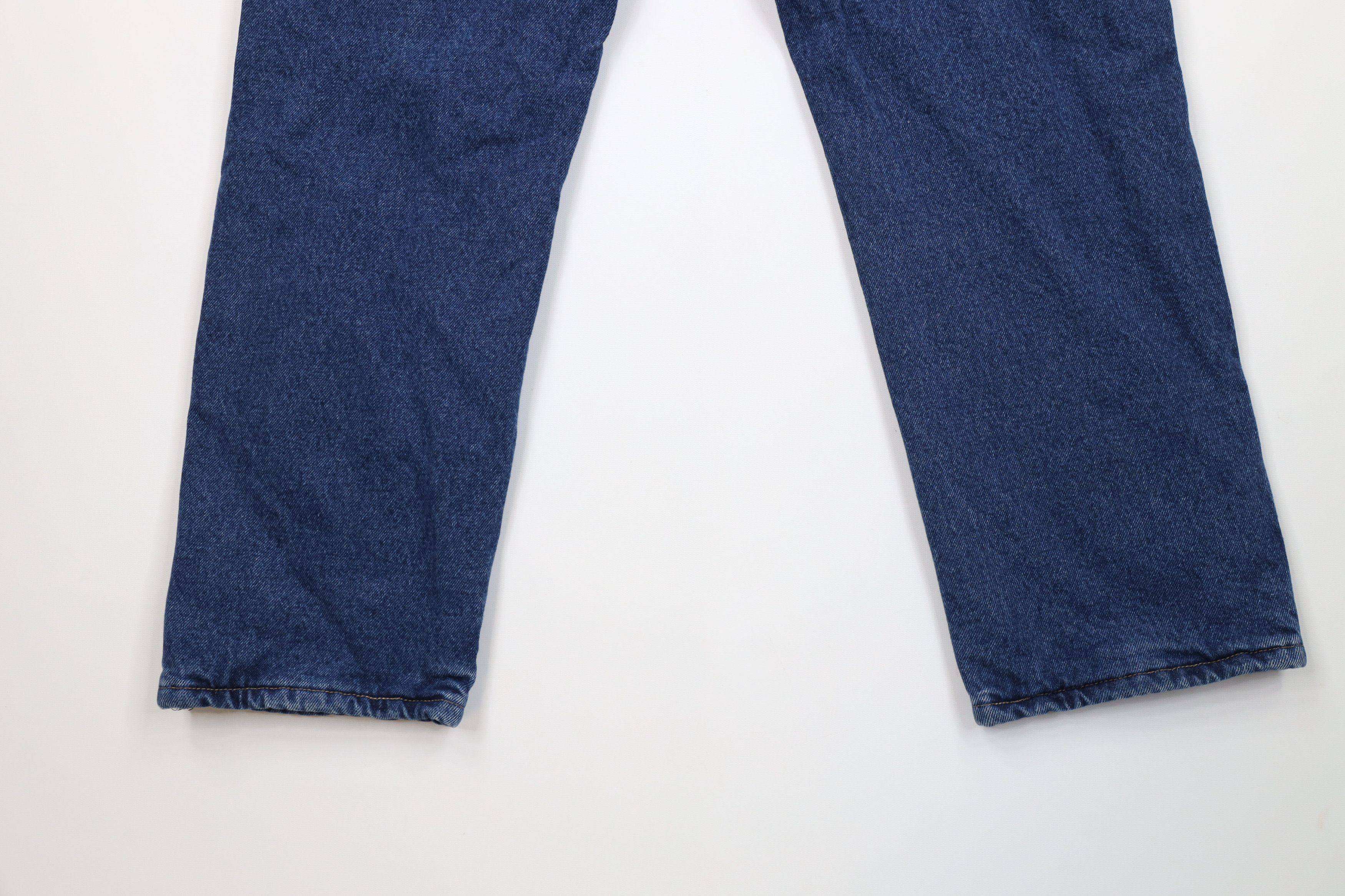 Cabelas Vintage Cabelas Heavyweight Fleece Lined Straight Leg Jeans Size US 34 / EU 50 - 15 Thumbnail
