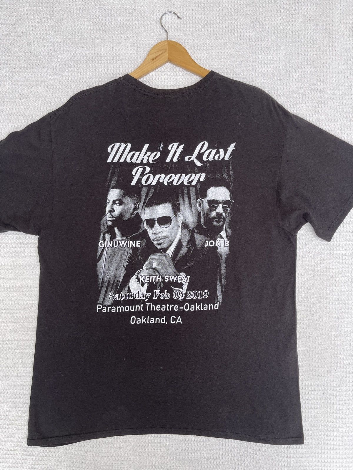 Band Tees × Rap Tees × Vintage Last Drop🔥Vtg Make It Last Forever Song By KEITH SWEAT Tee Size US XL / EU 56 / 4 - 8 Thumbnail