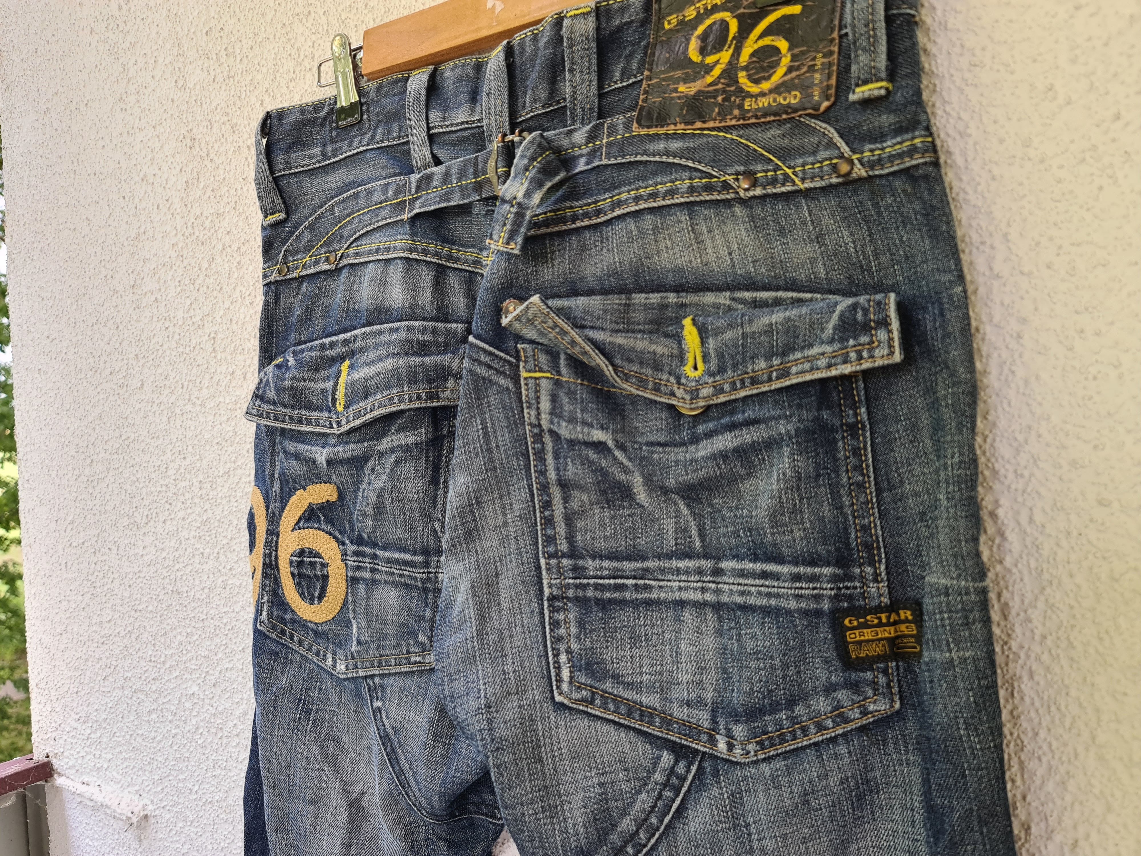 G-Star G STAR RAW DENIM JEANS 96 ELWOOD Size US 32 / EU 48 - 12 Thumbnail
