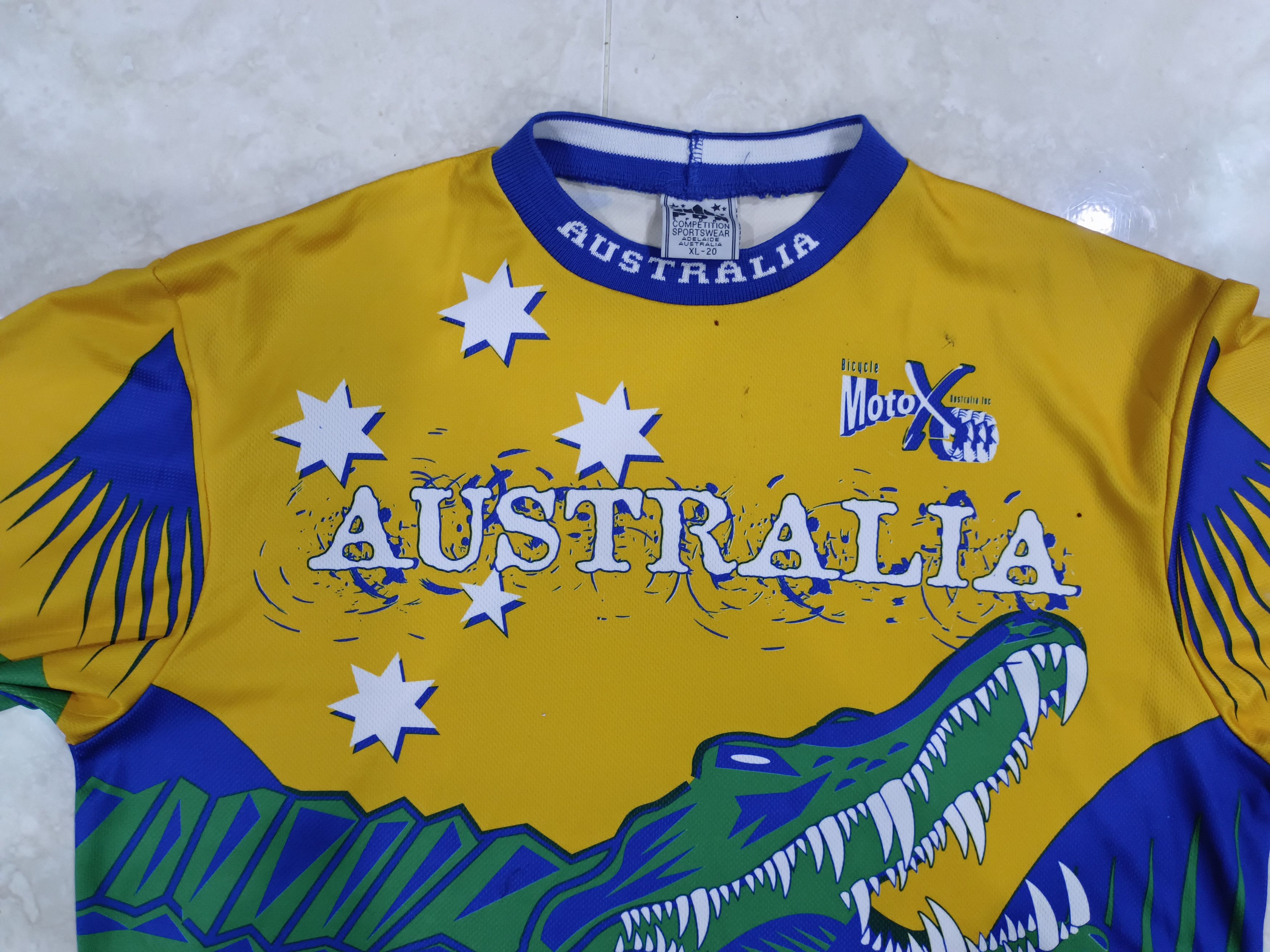 Other Vintage bicycle moto x Australia jersey Size US XL / EU 56 / 4 - 5 Thumbnail