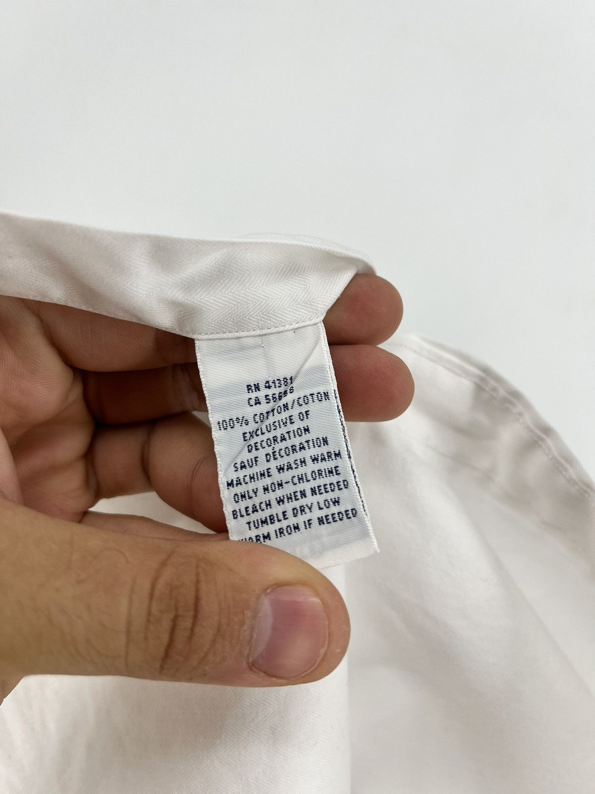 Ralph Lauren Vintage White Shirt Polo Ralph Lauren Size XL Rare Size US XL / EU 56 / 4 - 10 Thumbnail