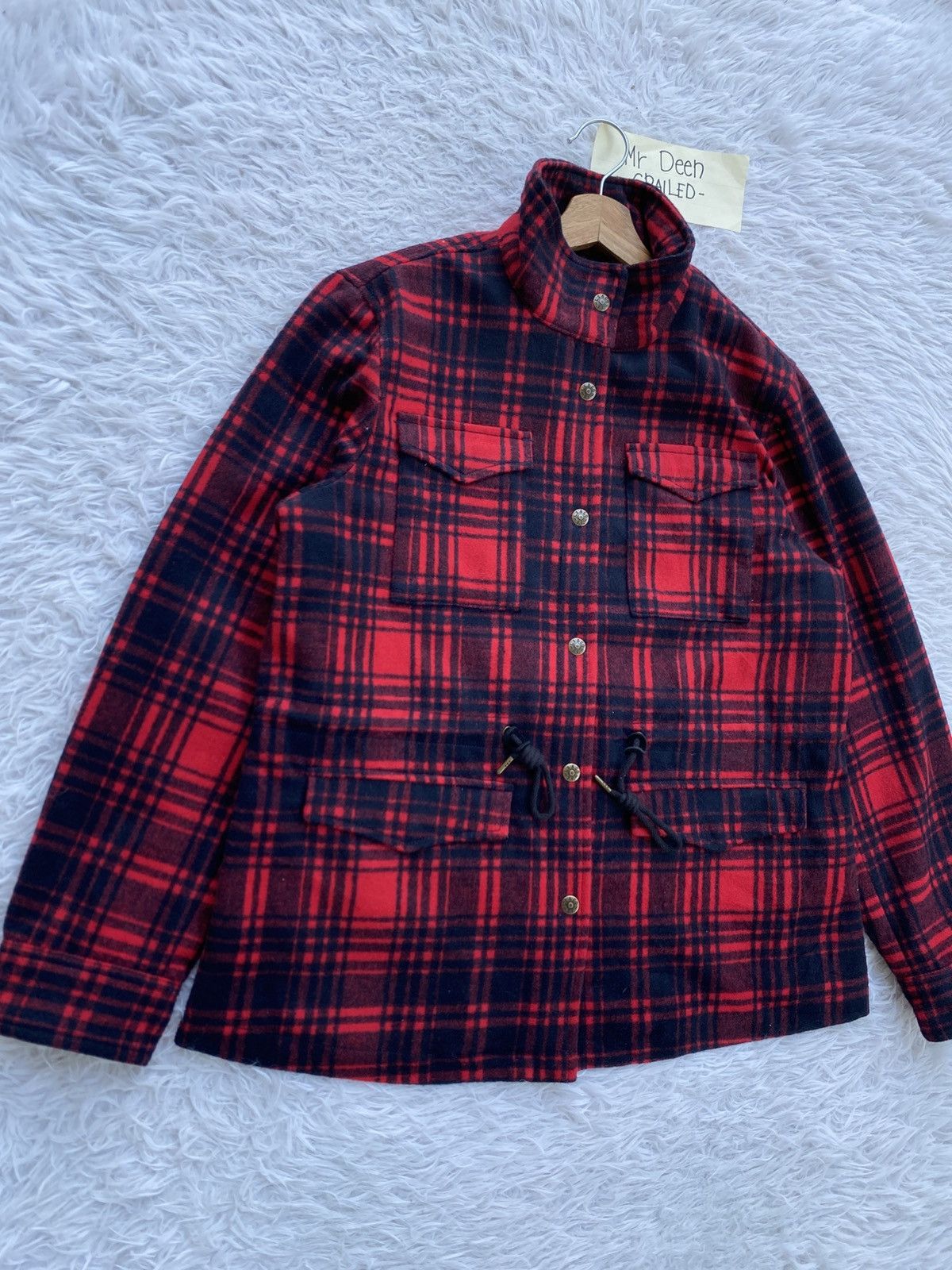 Levi's Vintage Levi's Strauss Chekered Wool Jacket Size US M / EU 48-50 / 2 - 4 Thumbnail