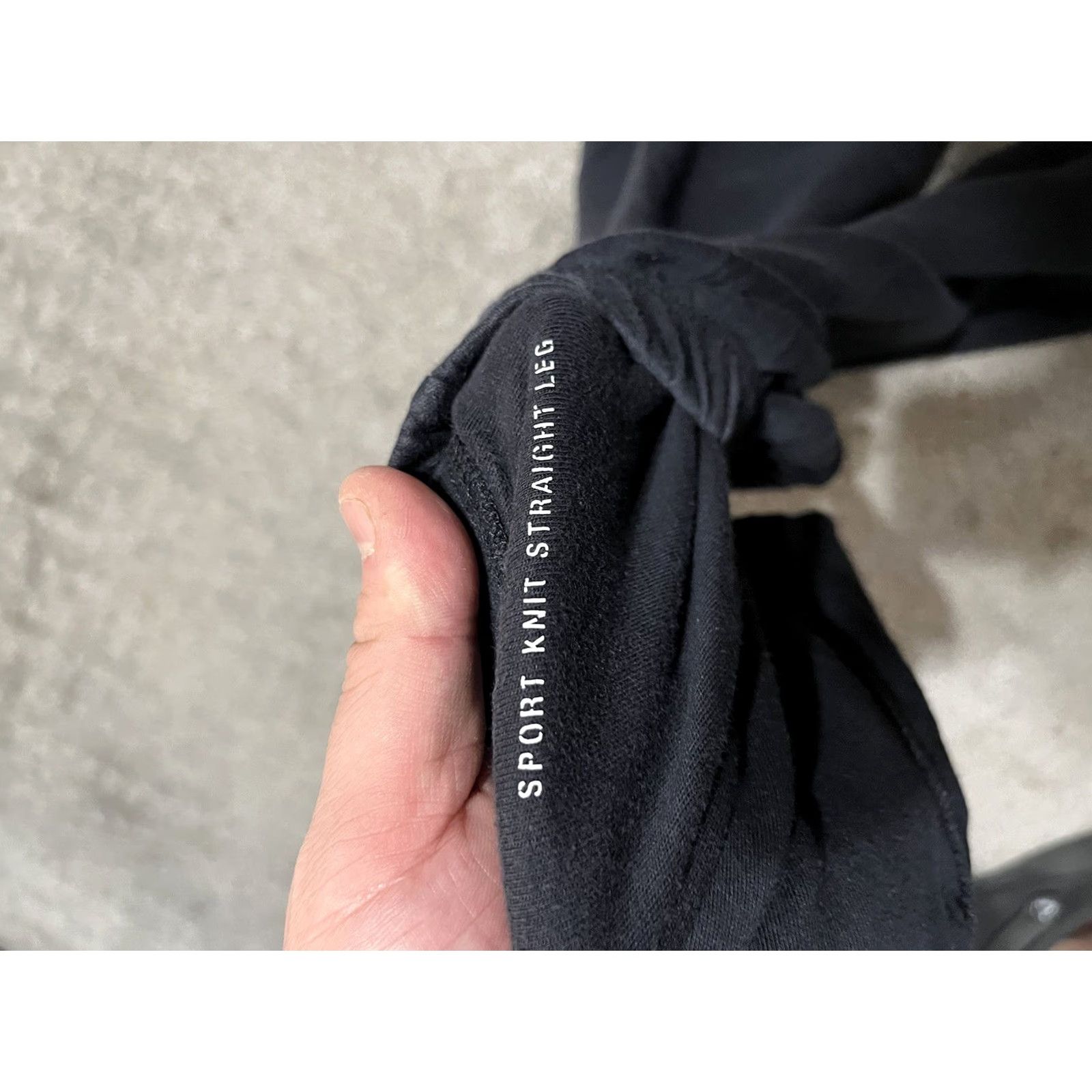Lands' End Lands' End Women's Black Sport Knit Tapered Leg Pocket Joggers Pant PM M/P Petite Pants Size 32" / US 10 / IT 46 - 6 Thumbnail