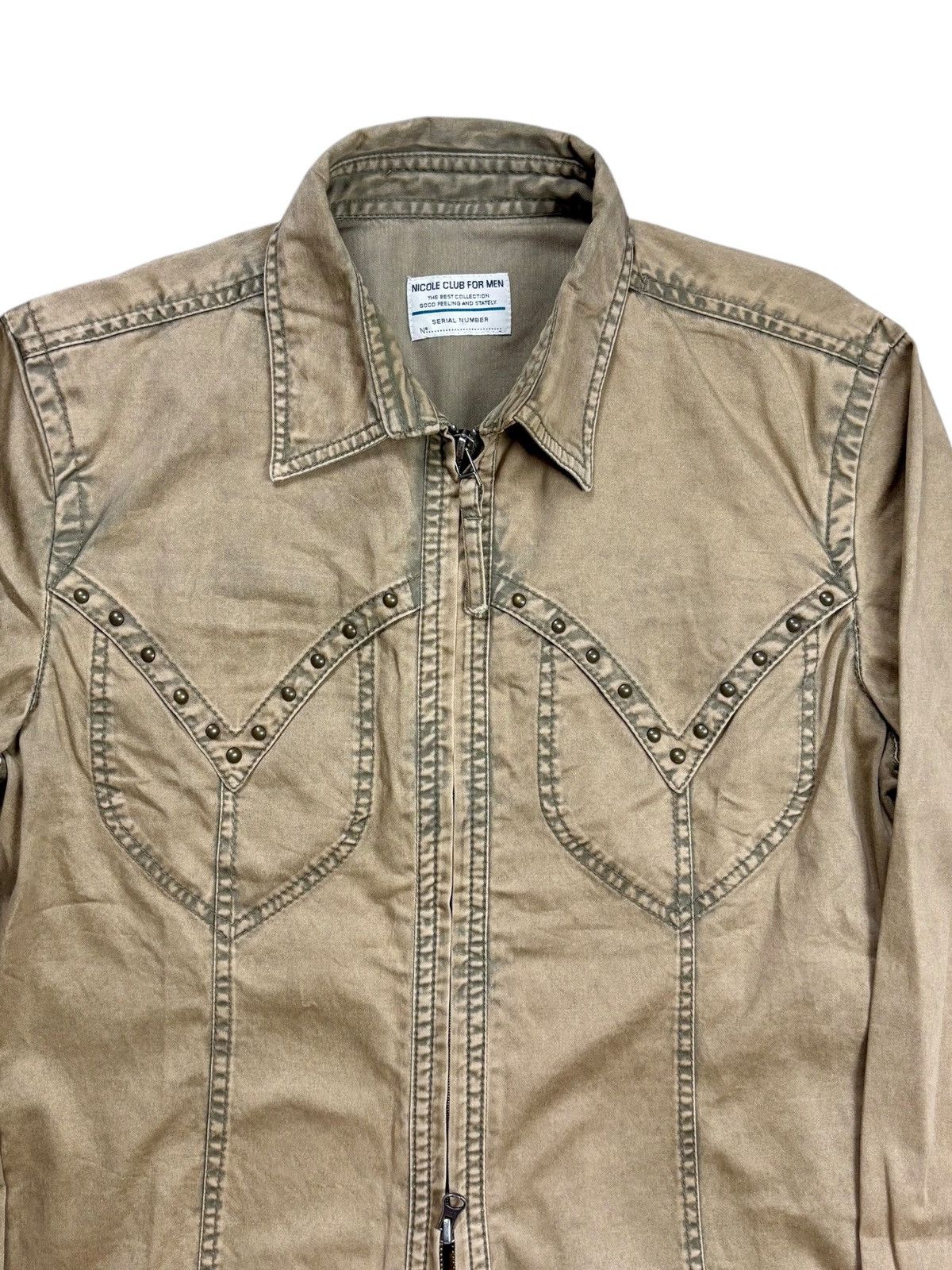 GOA 2000s Nicole Club - Western Cowboy Mud Wash Shirt Size US M / EU 48-50 / 2 - 5 Thumbnail