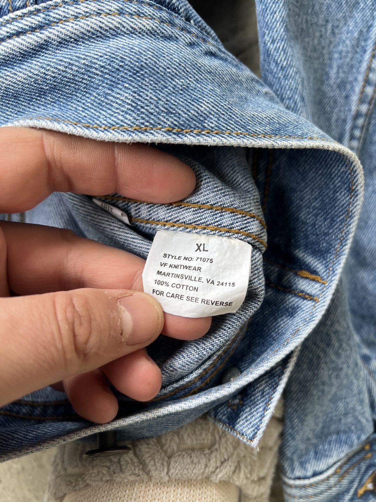 Lee Lee Vintage Denim Jacket Size US XL / EU 56 / 4 - 7 Thumbnail