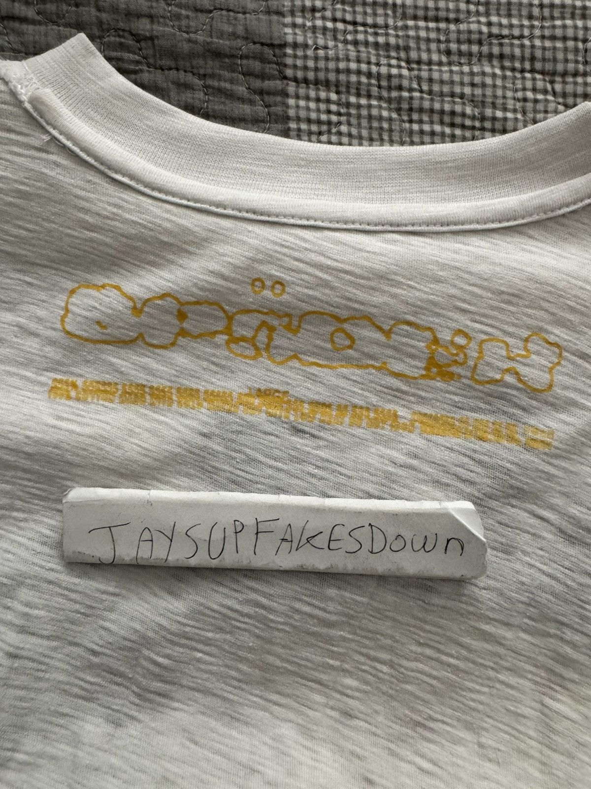 Sp5der Sp5der Worldwide Web White Tee Size Large Size US L / EU 52-54 / 3 - 4 Thumbnail