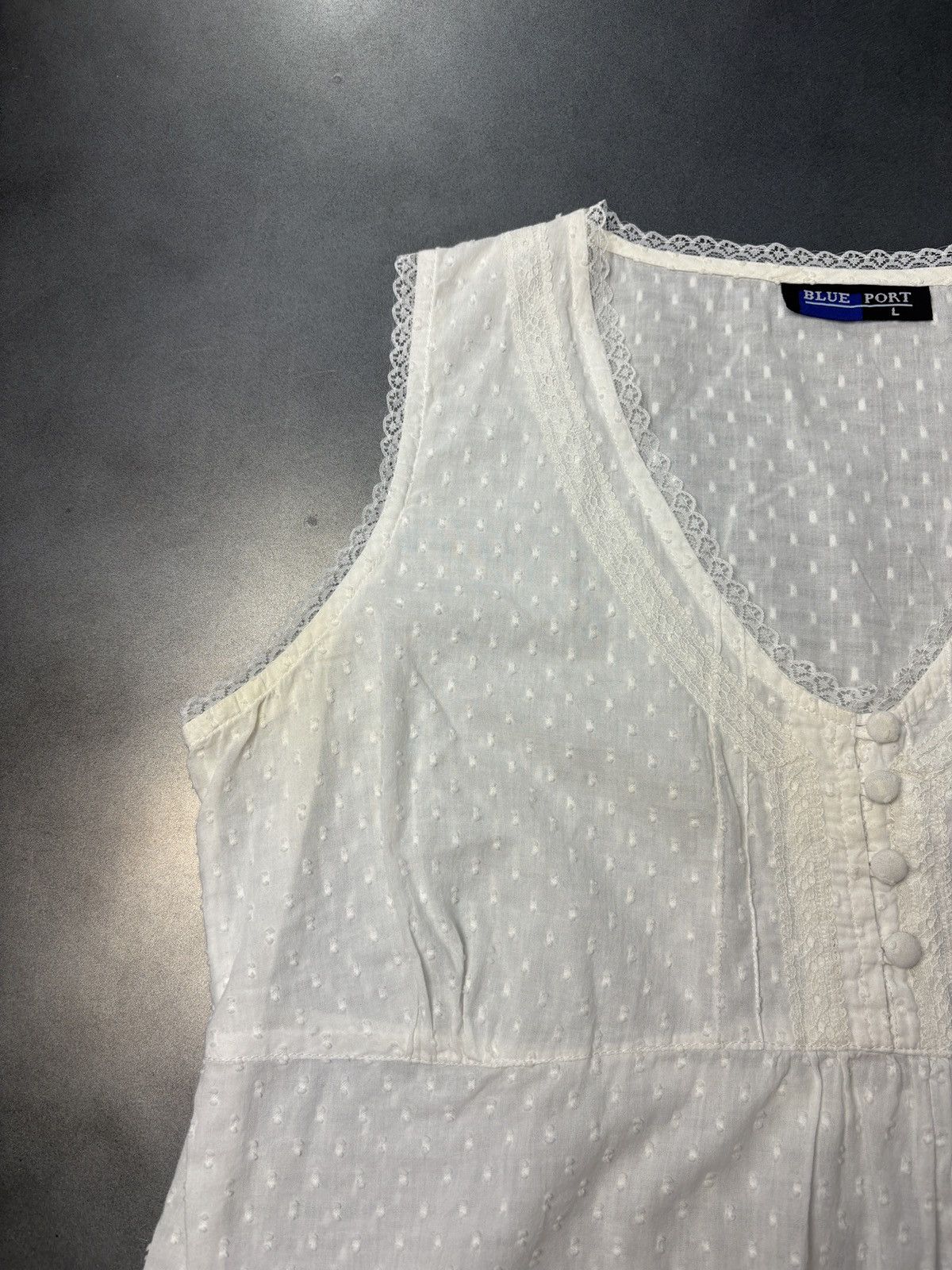 Vintage Y2K Vintage Slip Dress Negligée Babydoll Nightgown Chemise Size L / US 10 / IT 46 - 5 Thumbnail