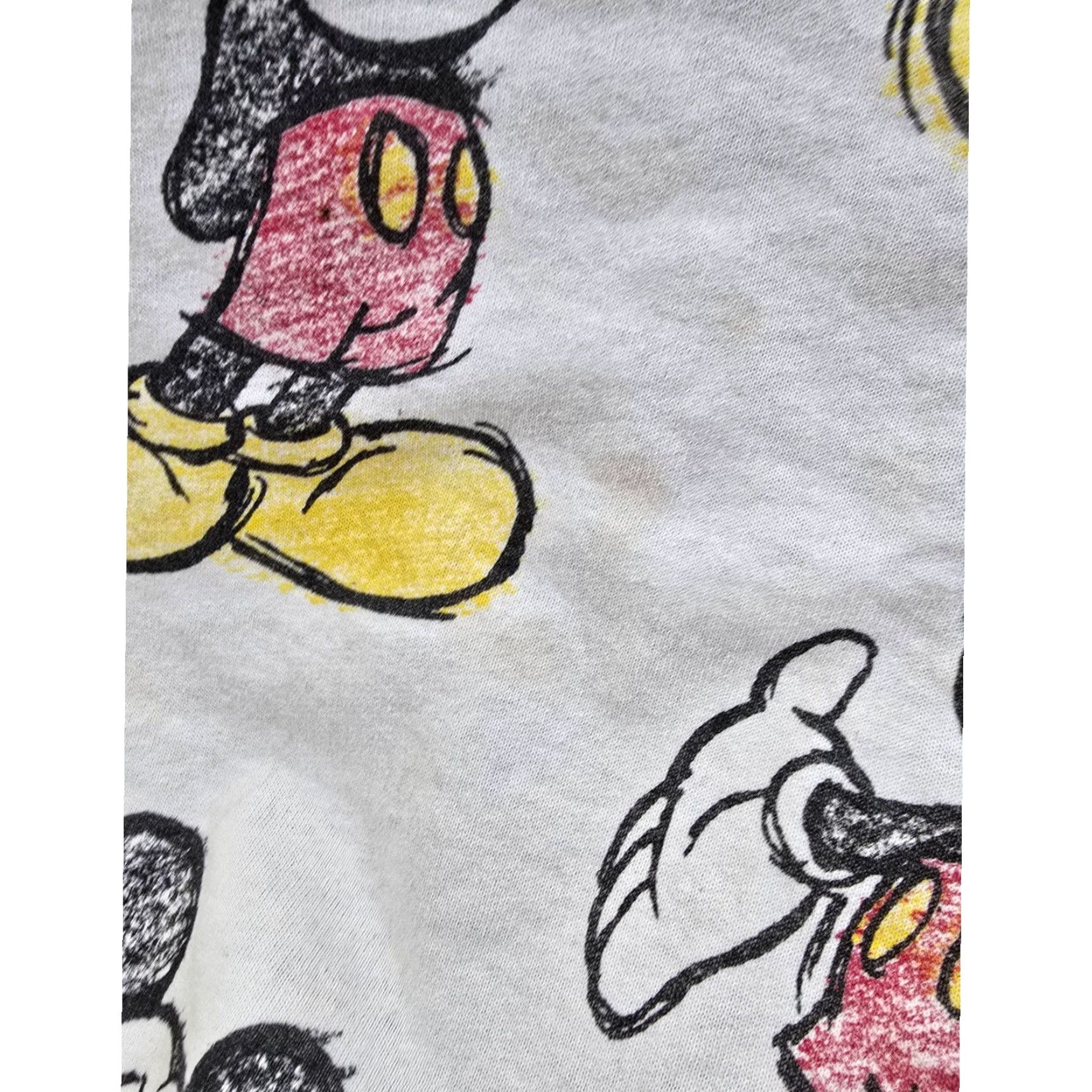 Mickey Unlimited VINTAGE Mickey Unlimited Sweatshirt Womens L Mickey Mouse Graphic Print White 90s Casual Mens Womens Boys Girls Size L / US 10 / IT 46 - 2 Thumbnail