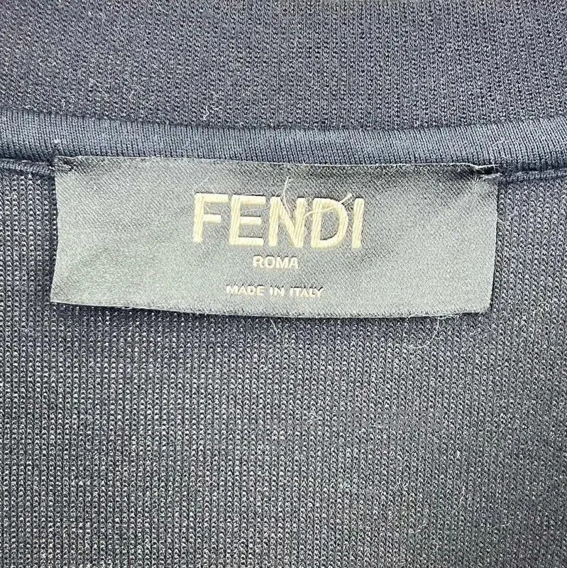 Fendi Fendi Black Cotton Women's Sweatshirt M Size . Size M / US 6-8 / IT 42-44 - 3 Thumbnail