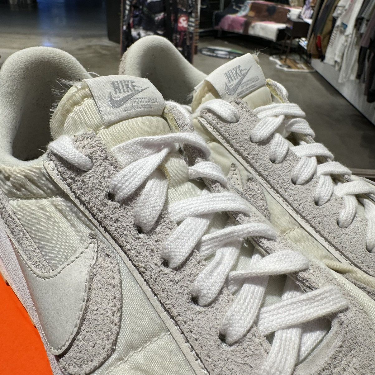 Nike × Sacai Nike Sacai LD Waffle White Nylon Size US 10 / EU 43 - 6 Thumbnail