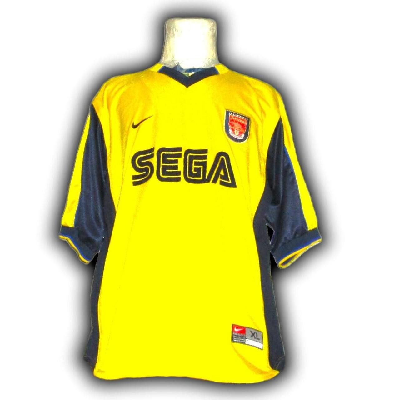 Nike Fc Arsenal 1999 2000 Away Shirt Jersey Size US XL / EU 56 / 4 - 3 Thumbnail