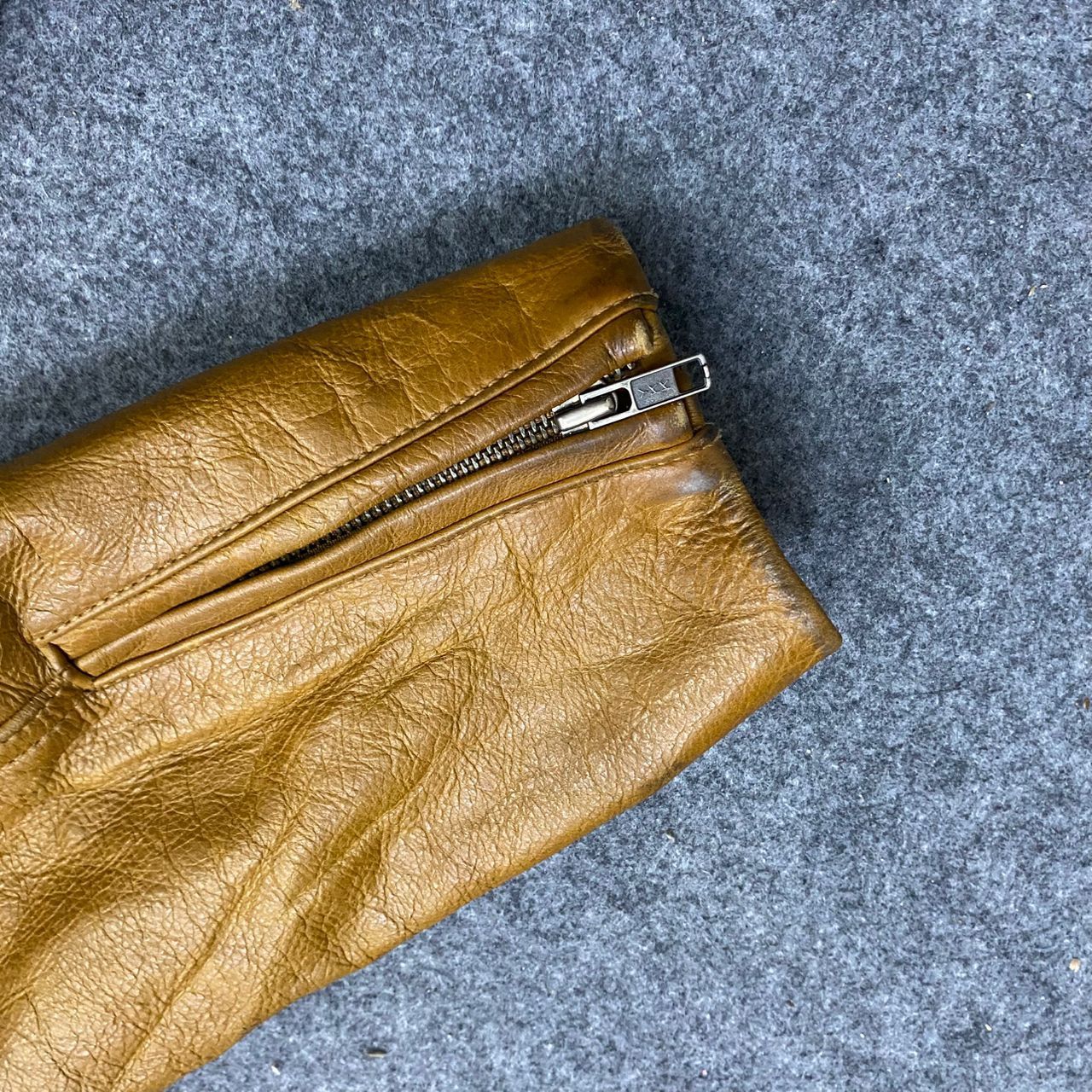 💥Vintage Uniqlo Motorcycles Racing Leather Jacket