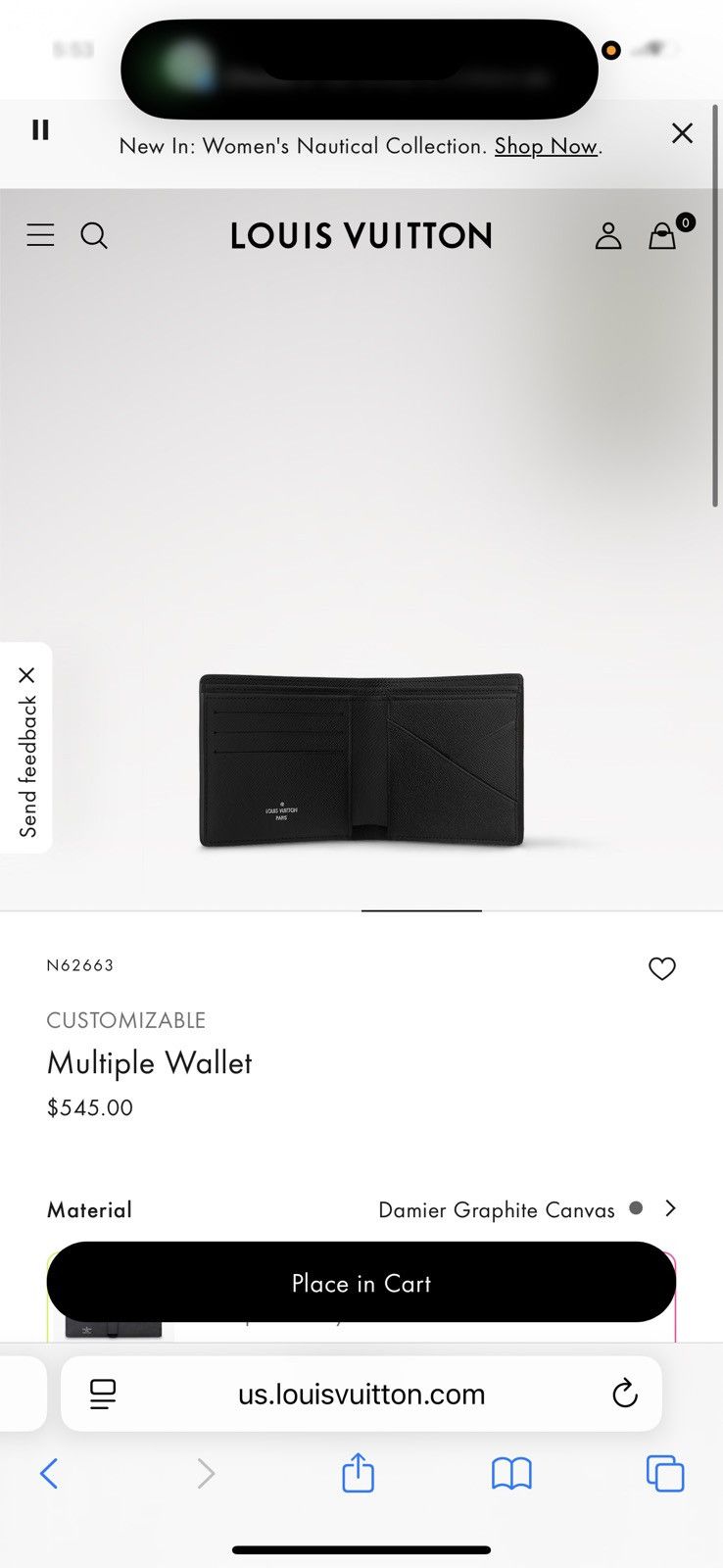 Louis Vuitton LV Multiple Wallet Size ONE SIZE - 13 Thumbnail