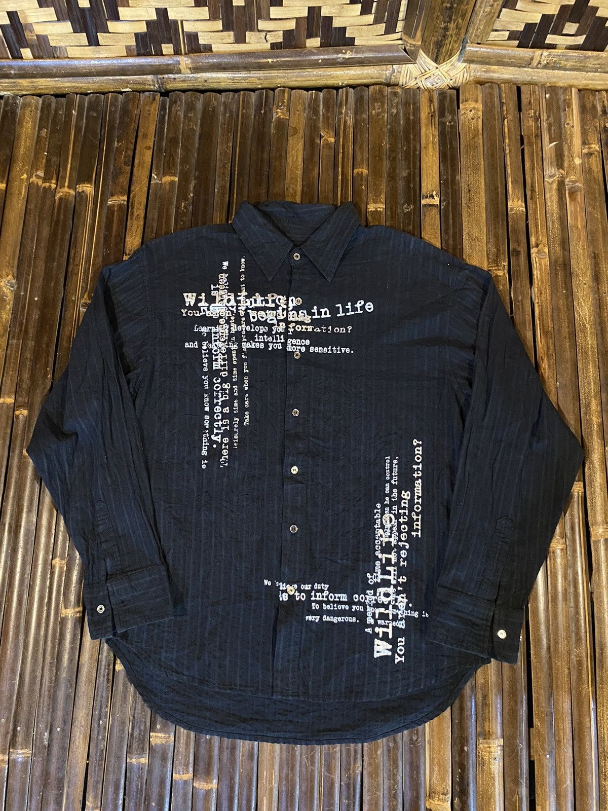 14th Addiction WILD LIFE IFSXIWASNINE SHIRT Size US L / EU 52-54 / 3 - 1 Thumbnail