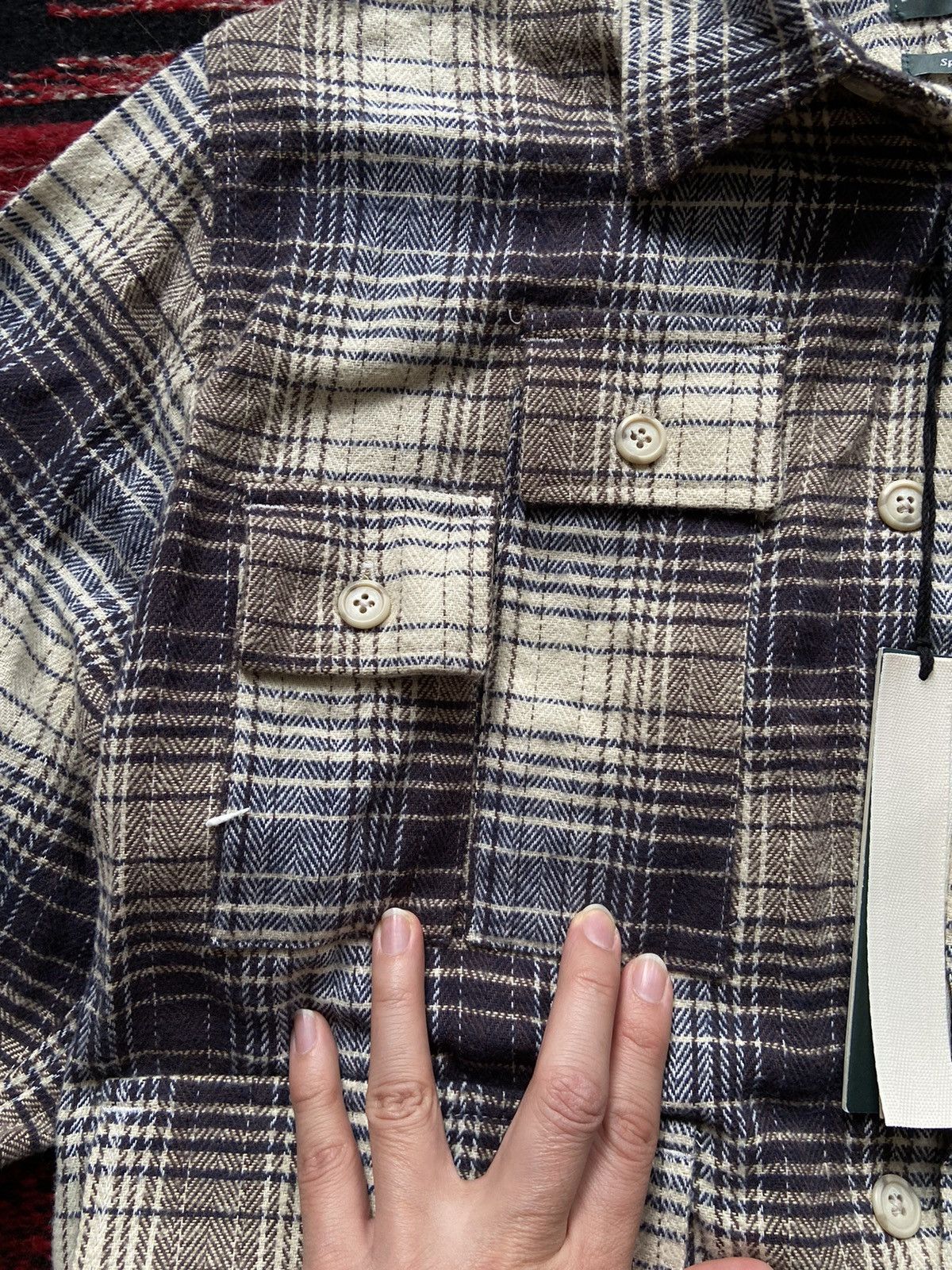 Reese Cooper ‘Fresh Air’ Cargo Flannel Size US S / EU 44-46 / 1 - 6 Thumbnail