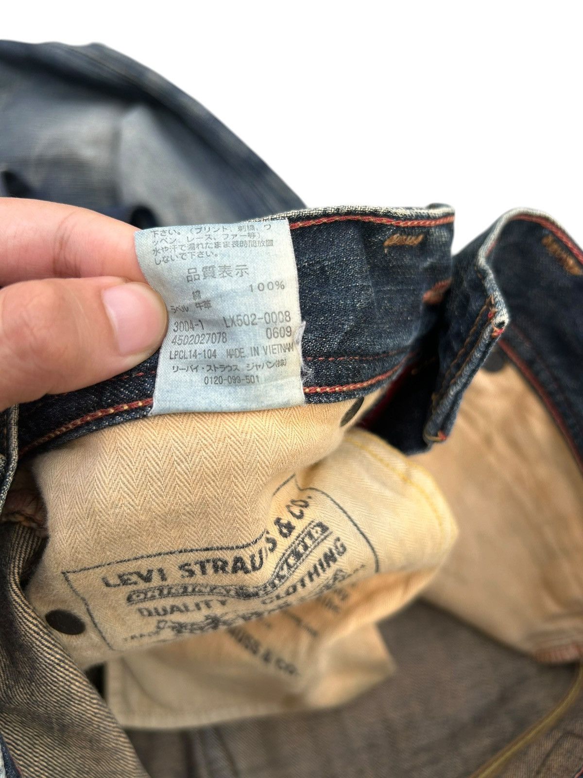 Kapital VINTAGE LEVIS HIPPIES STYLE RUSTY DISTRESSED DENIM JEANS Size US 30 / EU 46 - 13 Thumbnail