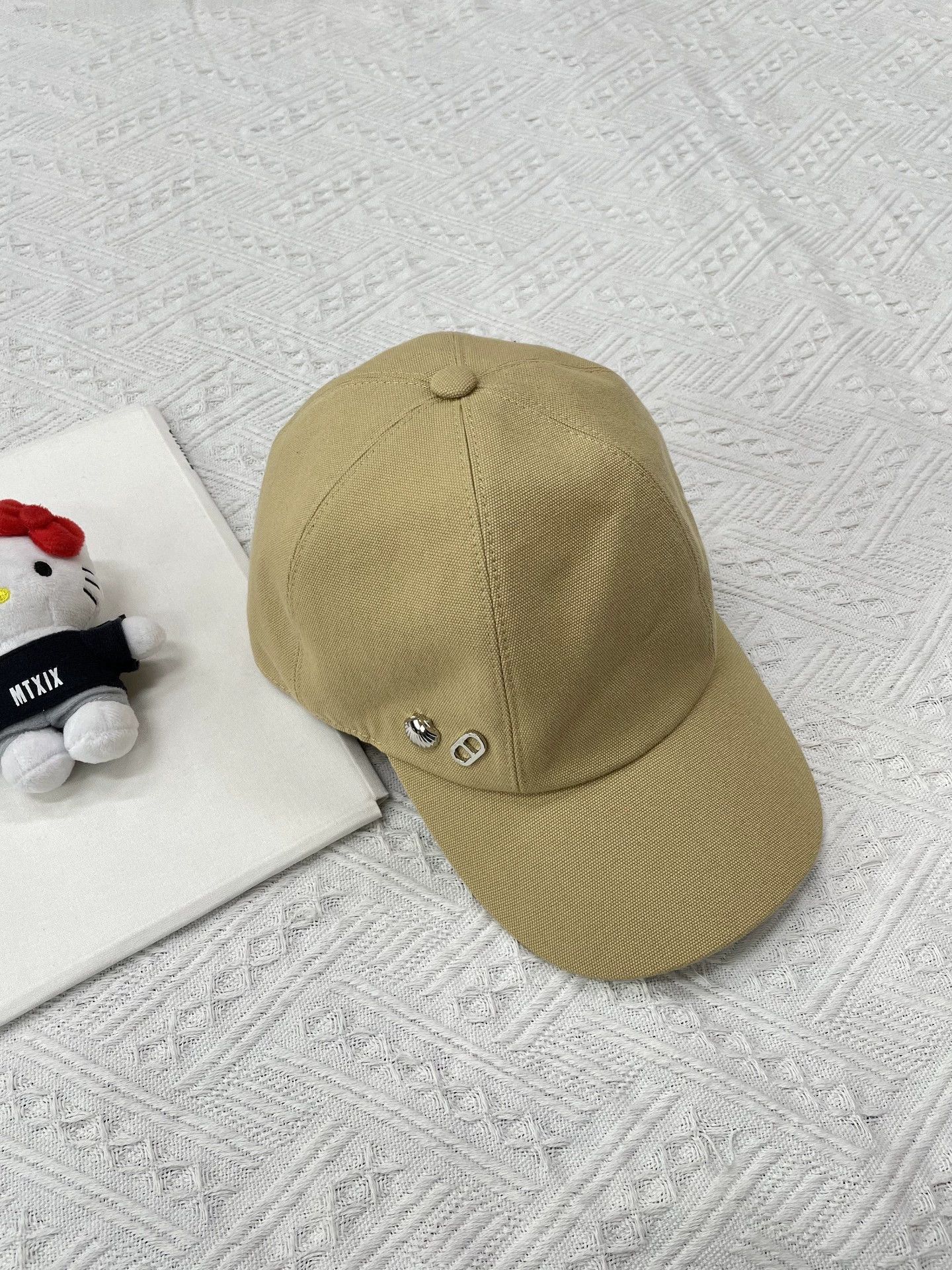 Hermes Hermes Khaki Pig Nose Shell Baseball Cap 58 Size ONE SIZE - 2 Thumbnail