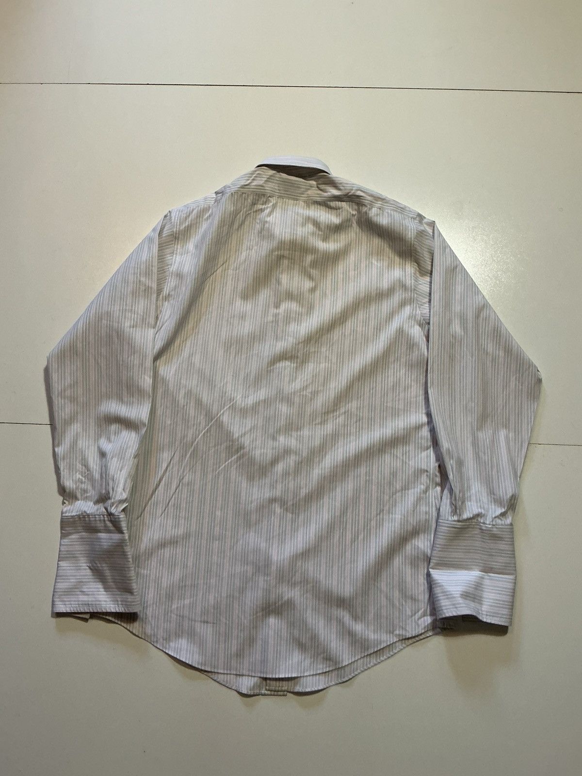 Brooks Brothers Brooks Brothers Slim Fit Striped L/S Button Dress Shirt Size US S / EU 44-46 / 1 - 2 Thumbnail