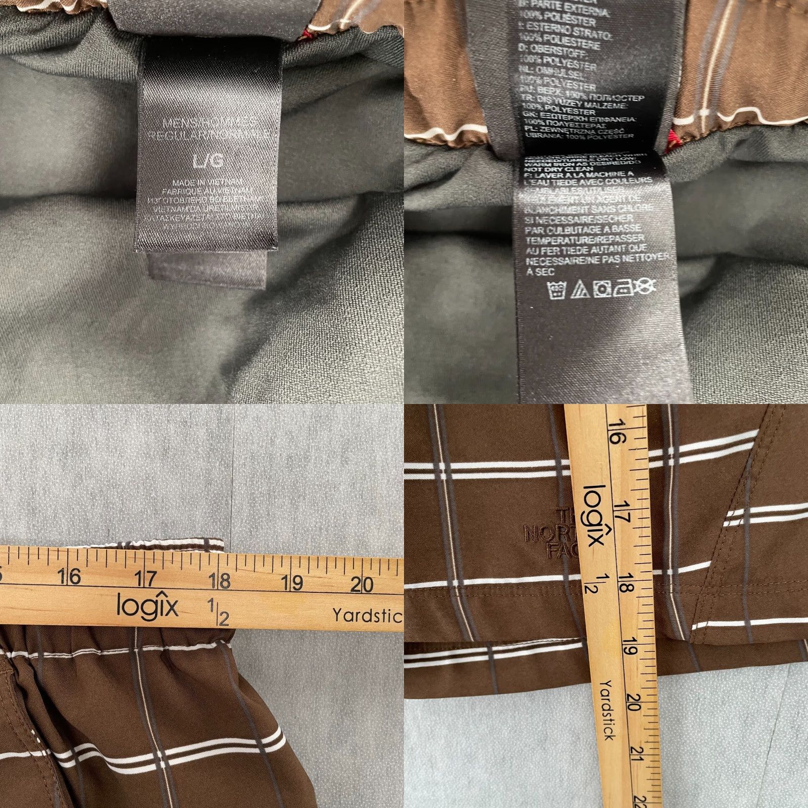 The North Face The North Face Shorts Men Large Belted Lined Outdoor Hiking Brown Mens Size US 33 - 8 Thumbnail