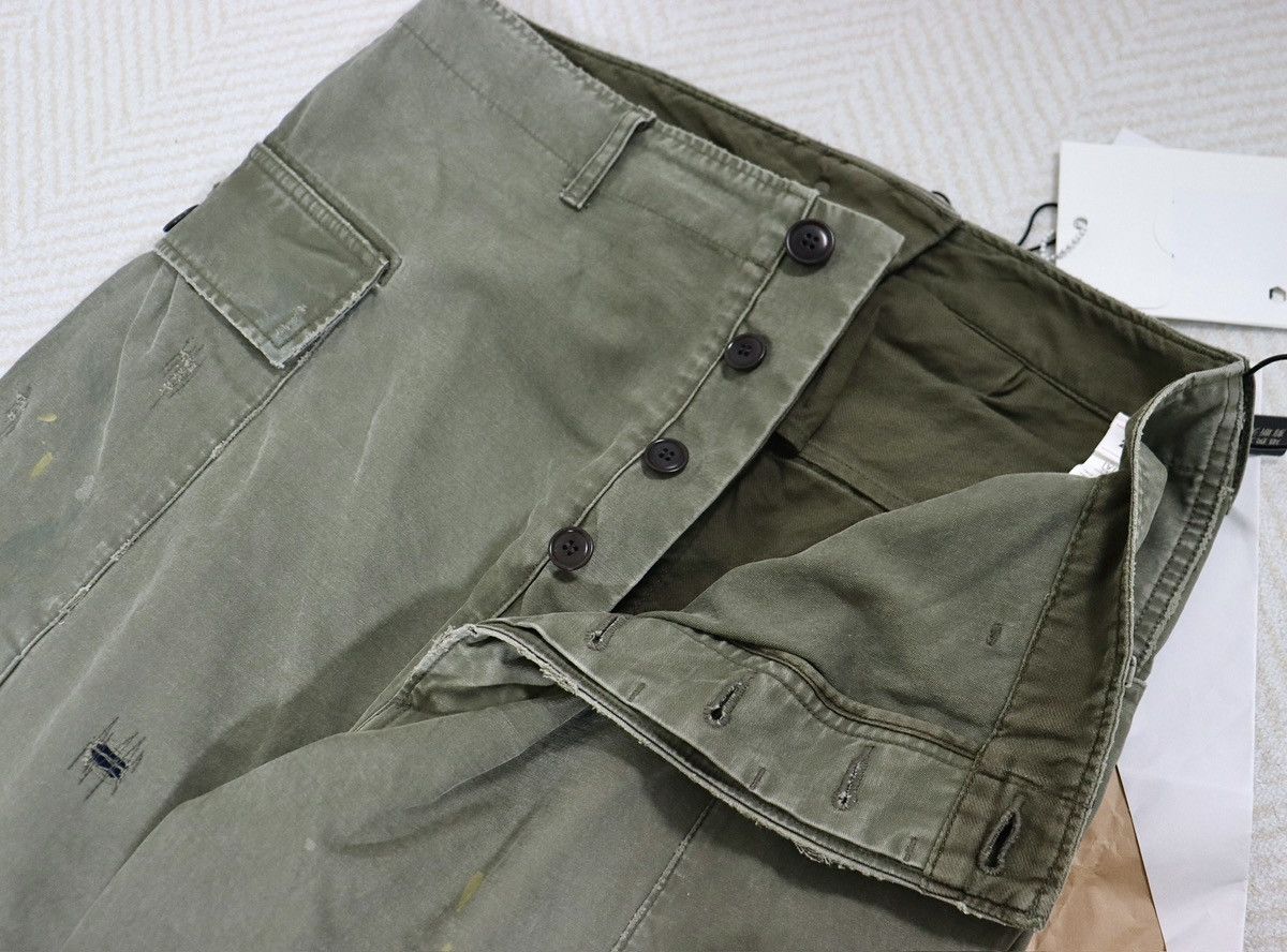 Visvim Visvim 19aw Veterans Pants Crash Kofu Olive Size US 34 / EU 50 - 4 Thumbnail