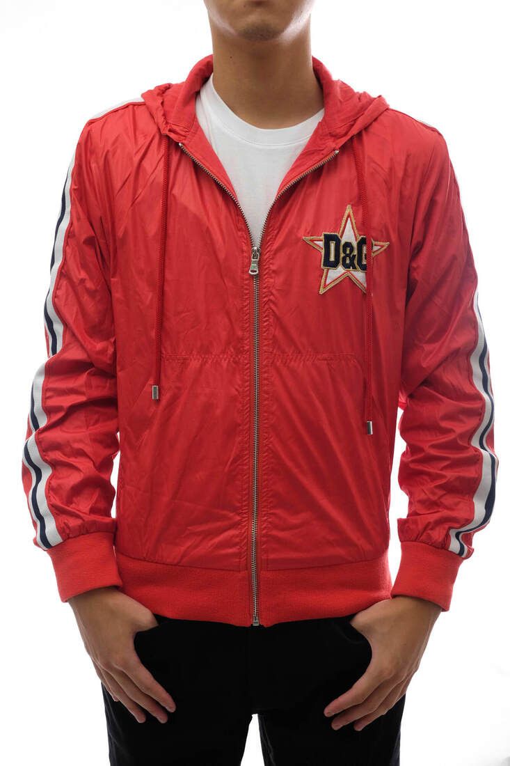 Dolce & Gabbana Dolce & Gabbana Red Boxing Polyester Jacket Size US M / EU 48-50 / 2 - 2 Thumbnail