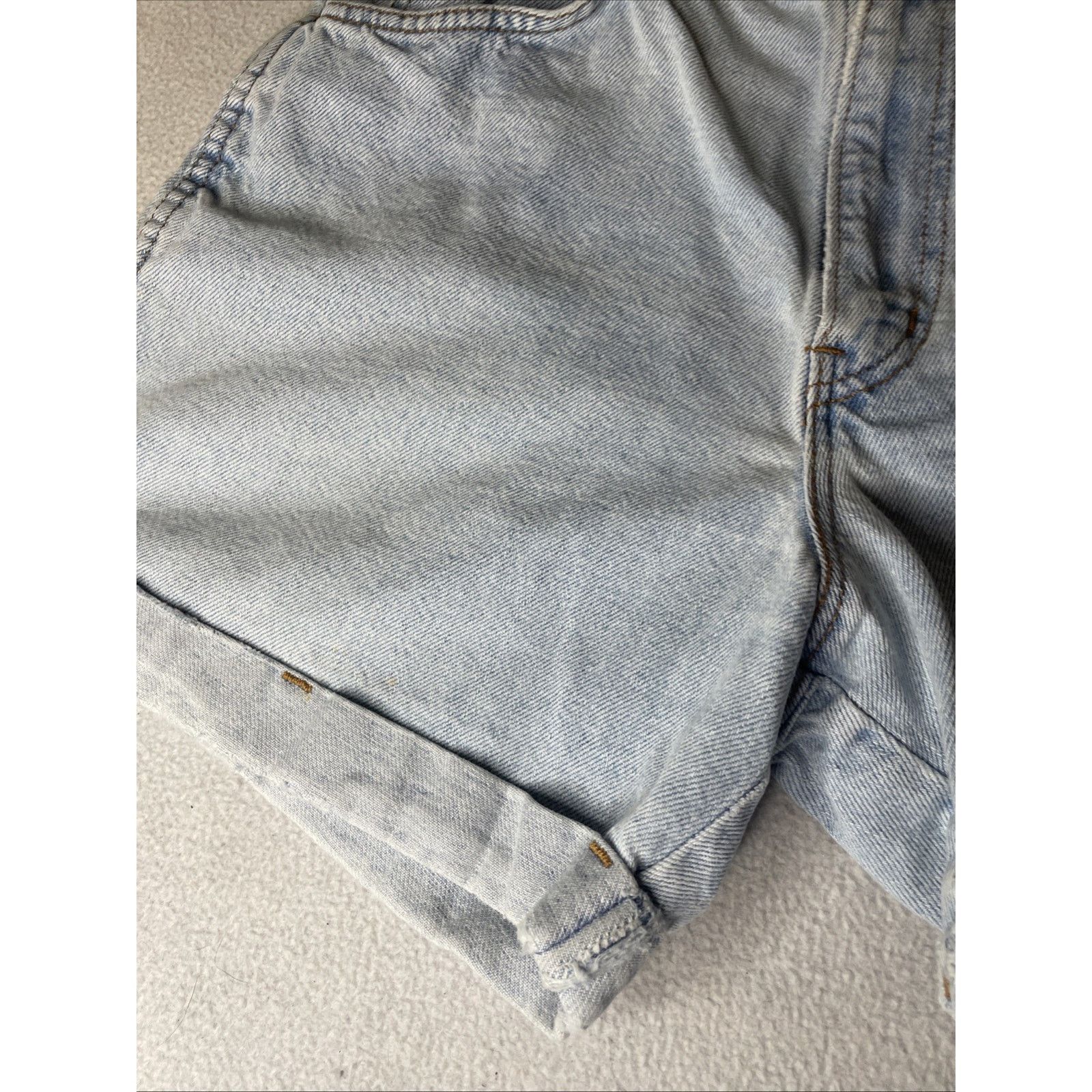 Other VTG 90s Chic Denim Shorts Size 13 High Waisted Light Wash Size 34" / US 12 / IT 48 - 2 Thumbnail