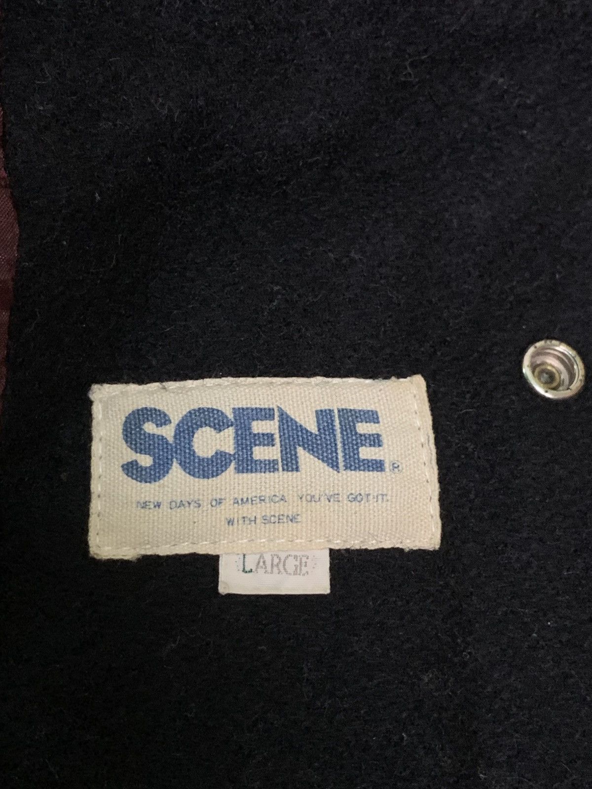 Japanese Brand Rare Design Vintage Scene American Flavor Varsity Jackets Size US L / EU 52-54 / 3 - 5 Thumbnail
