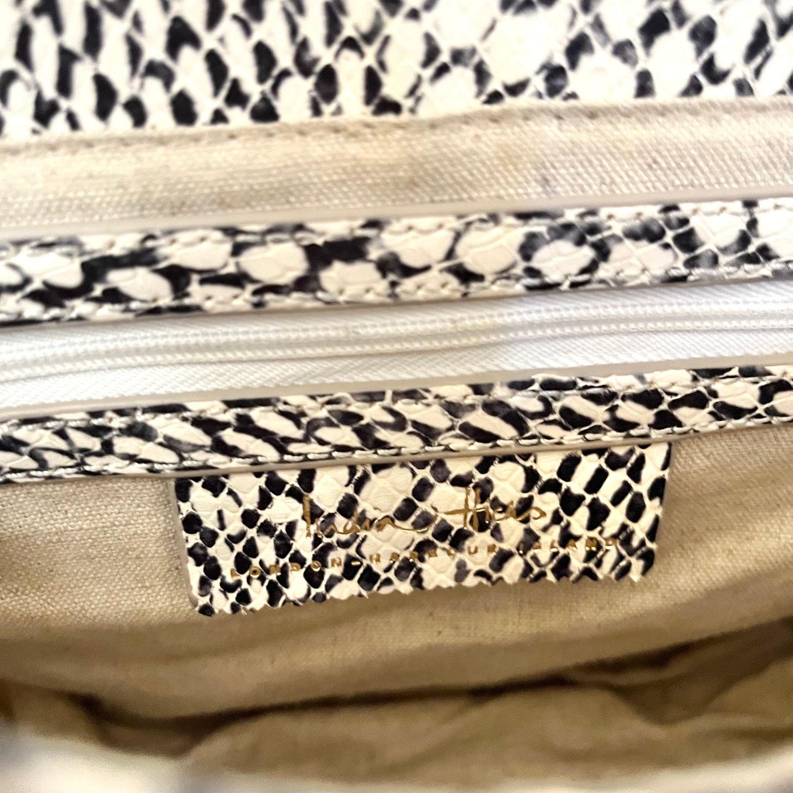 Other India Hicks Lady P Snake Print Leather Handbag Crossbody Size ONE SIZE - 5 Thumbnail