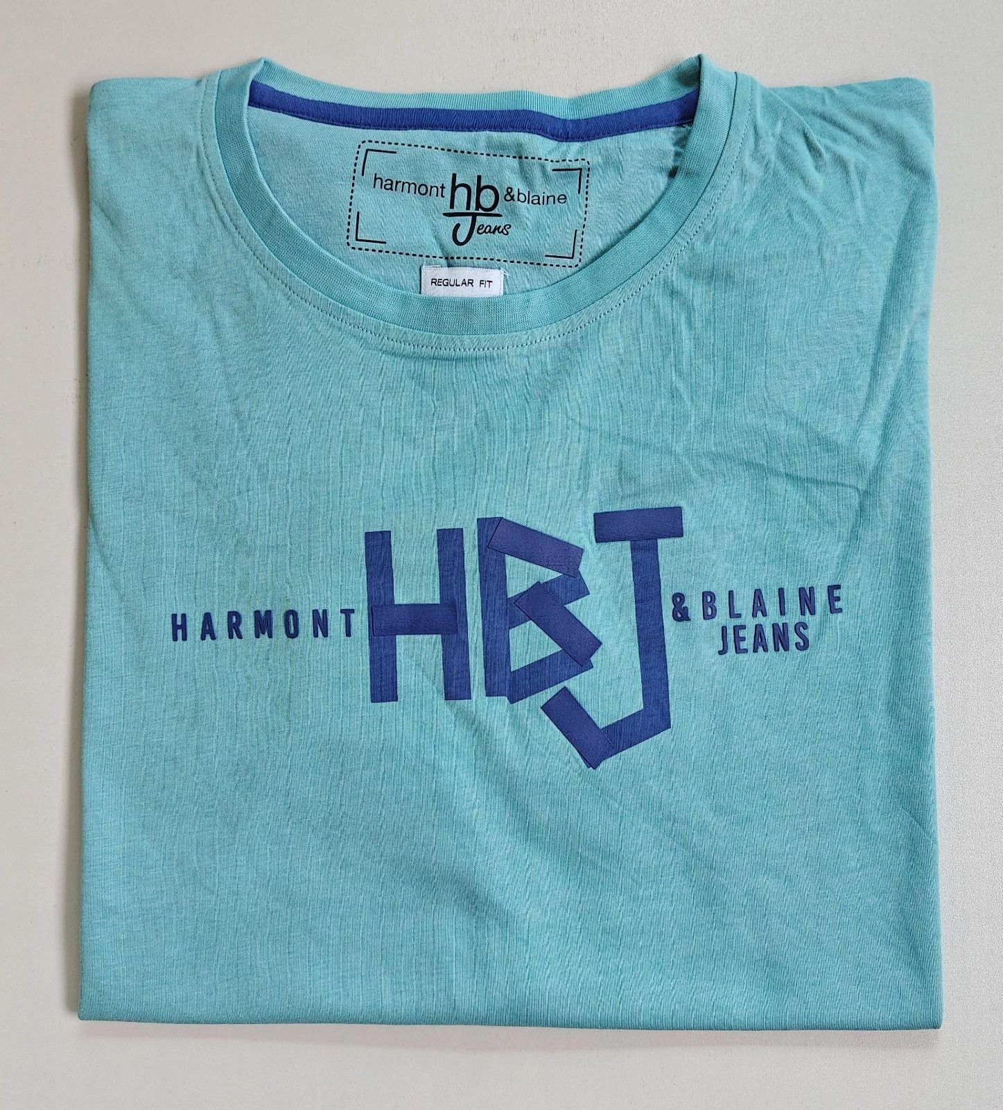 Harmont & Blaine Harmont & Blaine Jeans (HBJ) Crew Neck T-shirt ASM/2069 Size US XXL / EU 58 / 5 - 1 Thumbnail