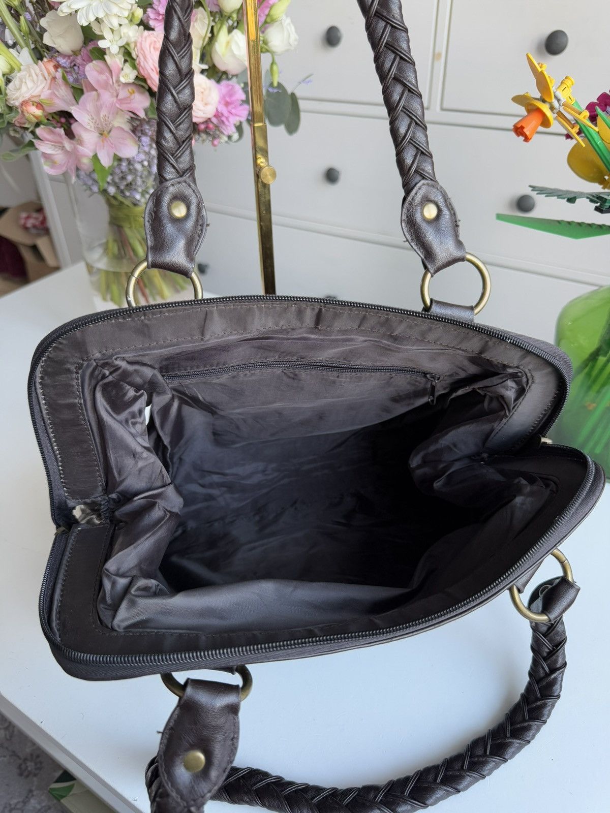 Japanese Brand VIntage y2k leather shoulder hand bag avantgarde opium retro Size ONE SIZE - 8 Thumbnail