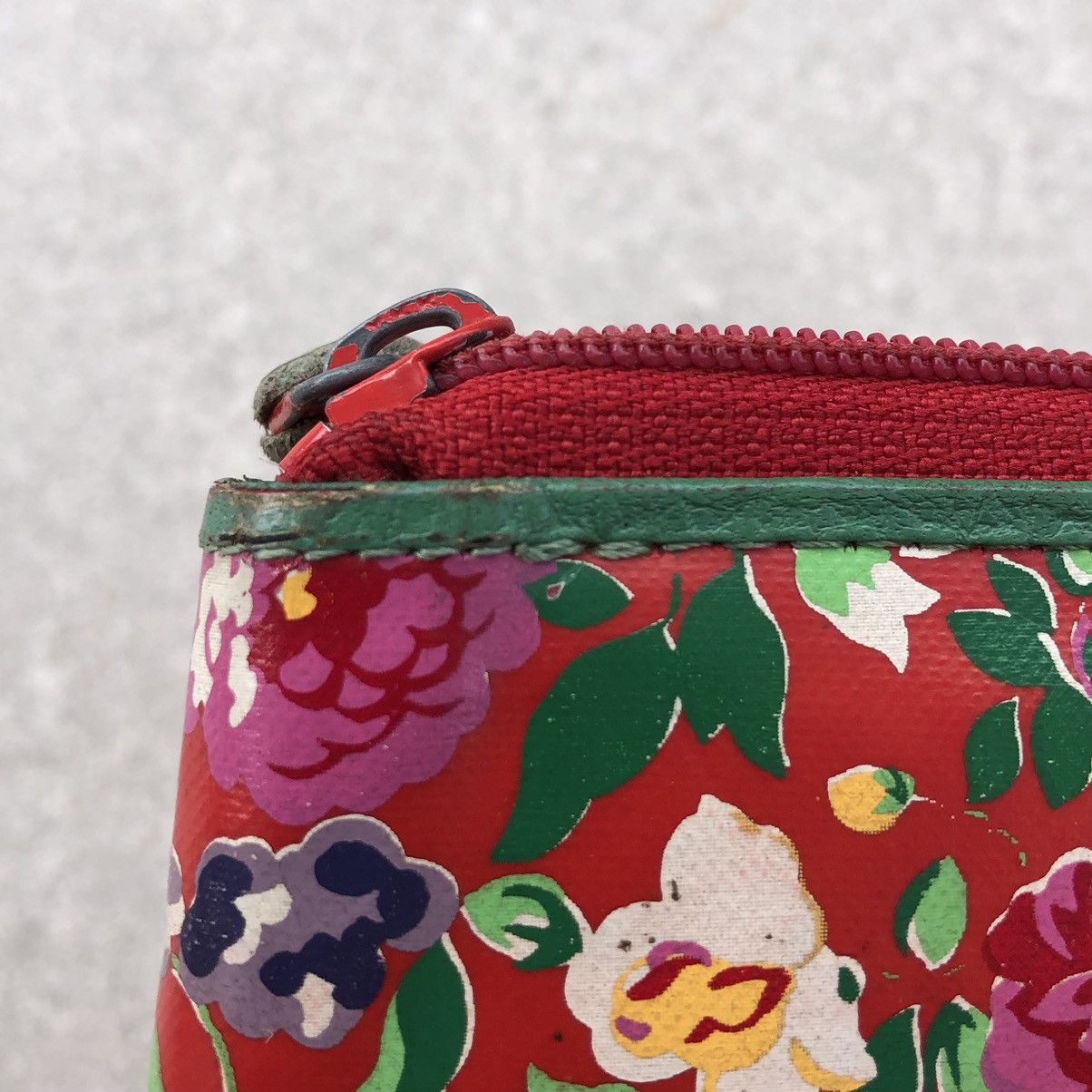 Kenzo Vintage Kenzo Floral Printed Leather Wallet Size ONE SIZE - 14 Thumbnail