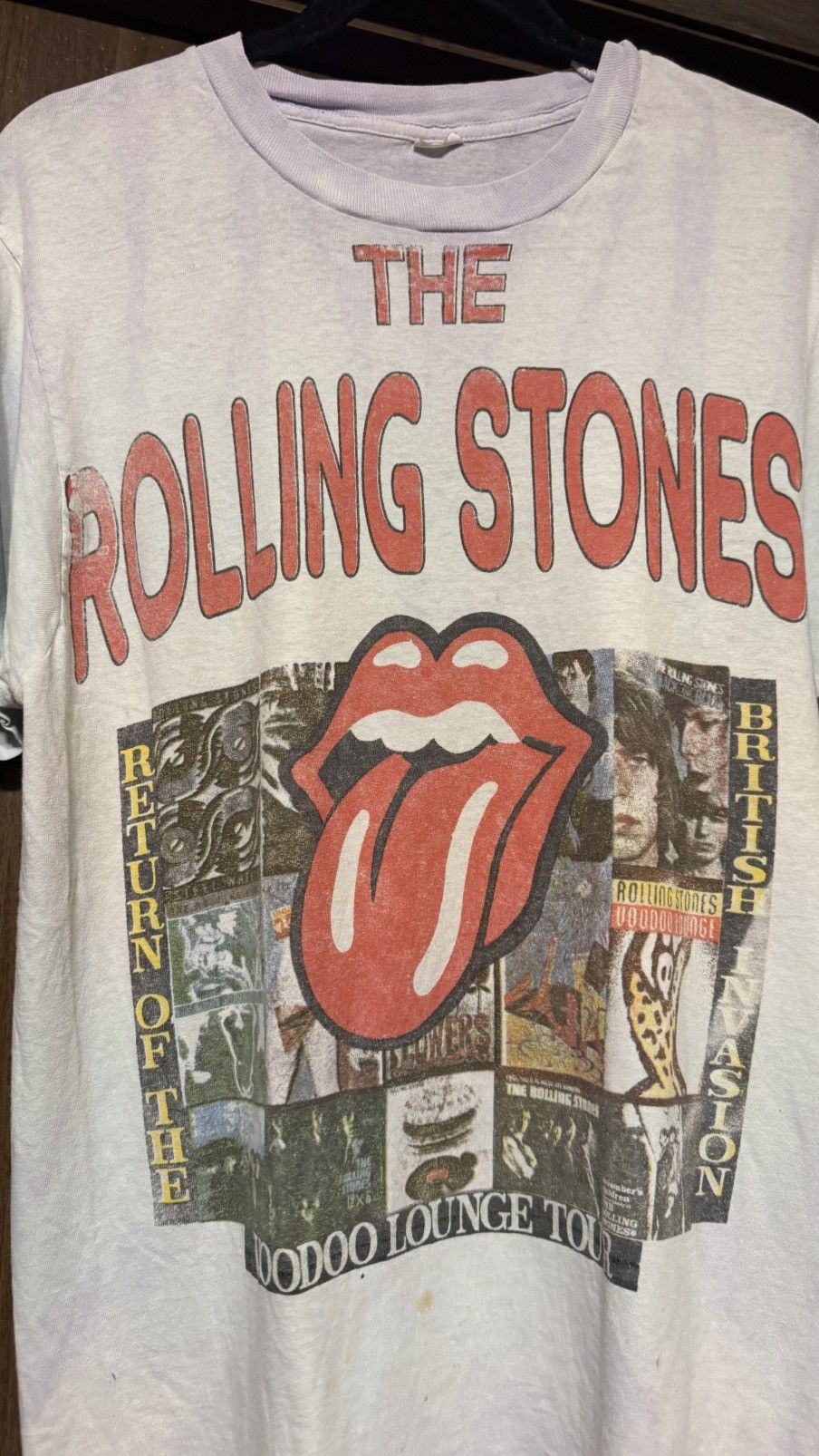 Other Vintage 1994 Rolling Stones Voodoo Lounge Parking Lot Tee Size US L / EU 52-54 / 3 - 2 Thumbnail