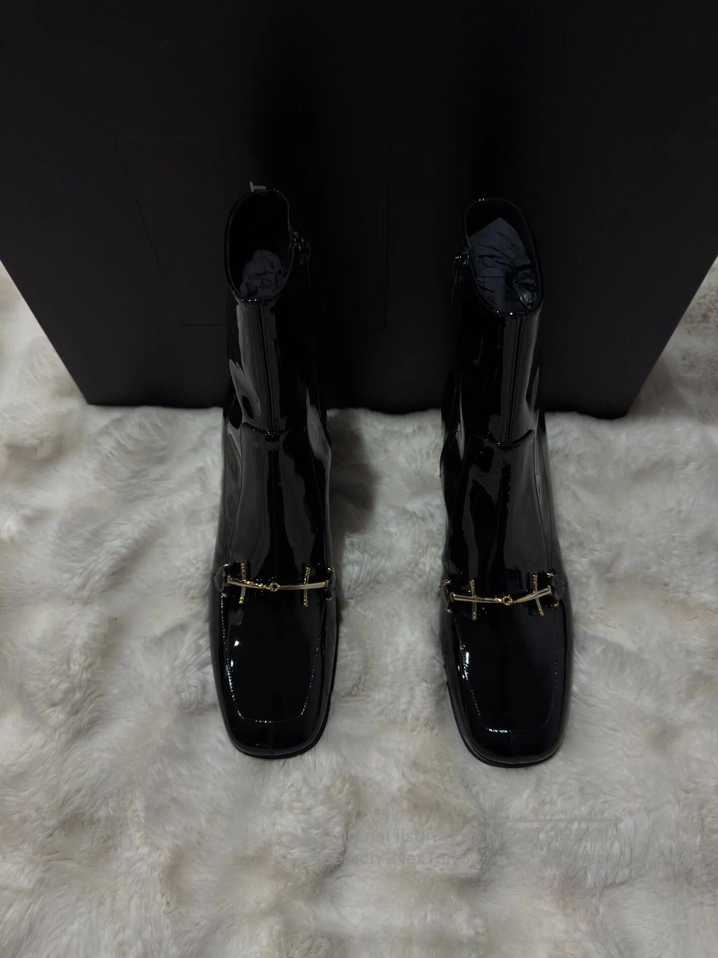 Saint Laurent Paris Saint Laurent Paris Black and Gold Men's Boots| Size US 7 / EU 40 - 6 Thumbnail