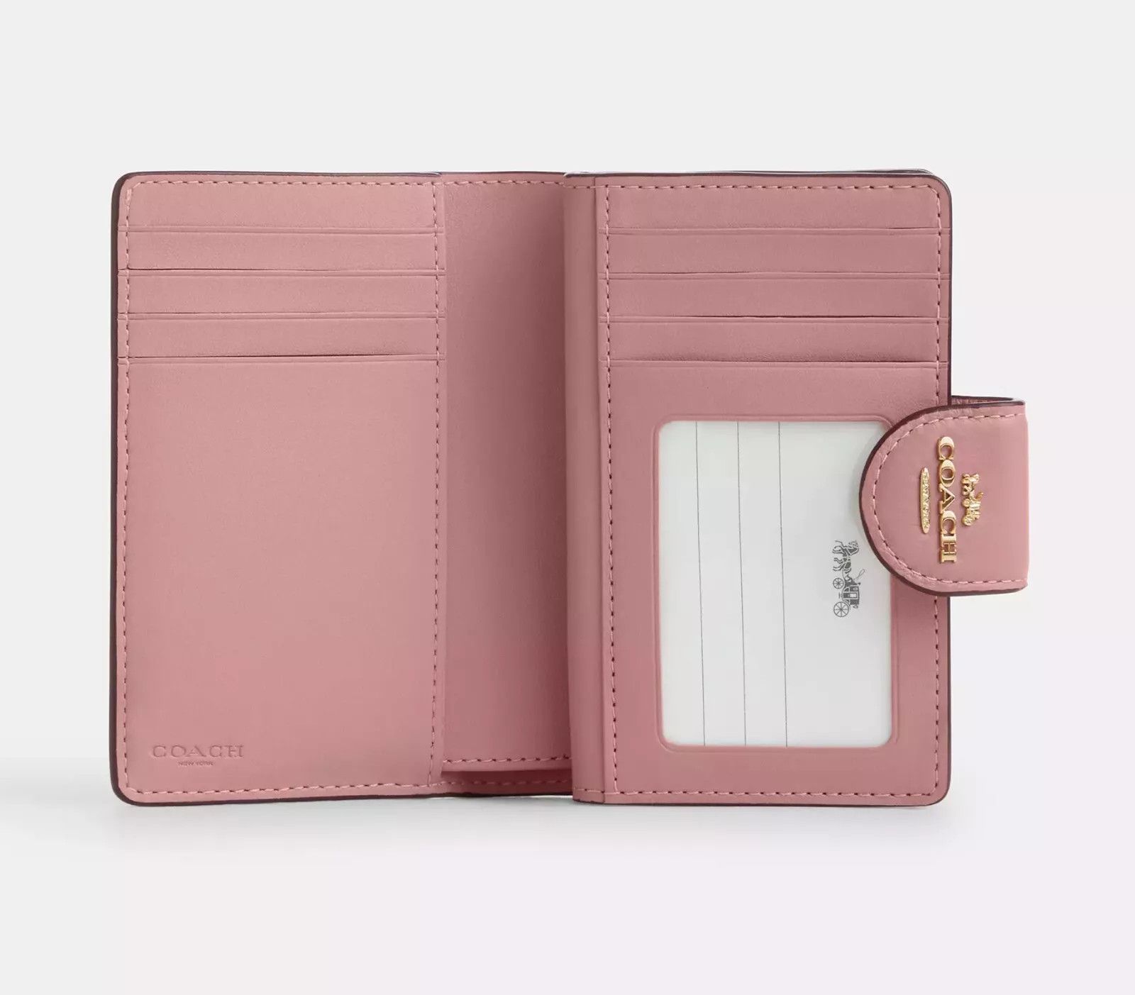 Coach Medium Corner Zip Wallet With Signature Rivets CX404 Size ONE SIZE - 10 Thumbnail