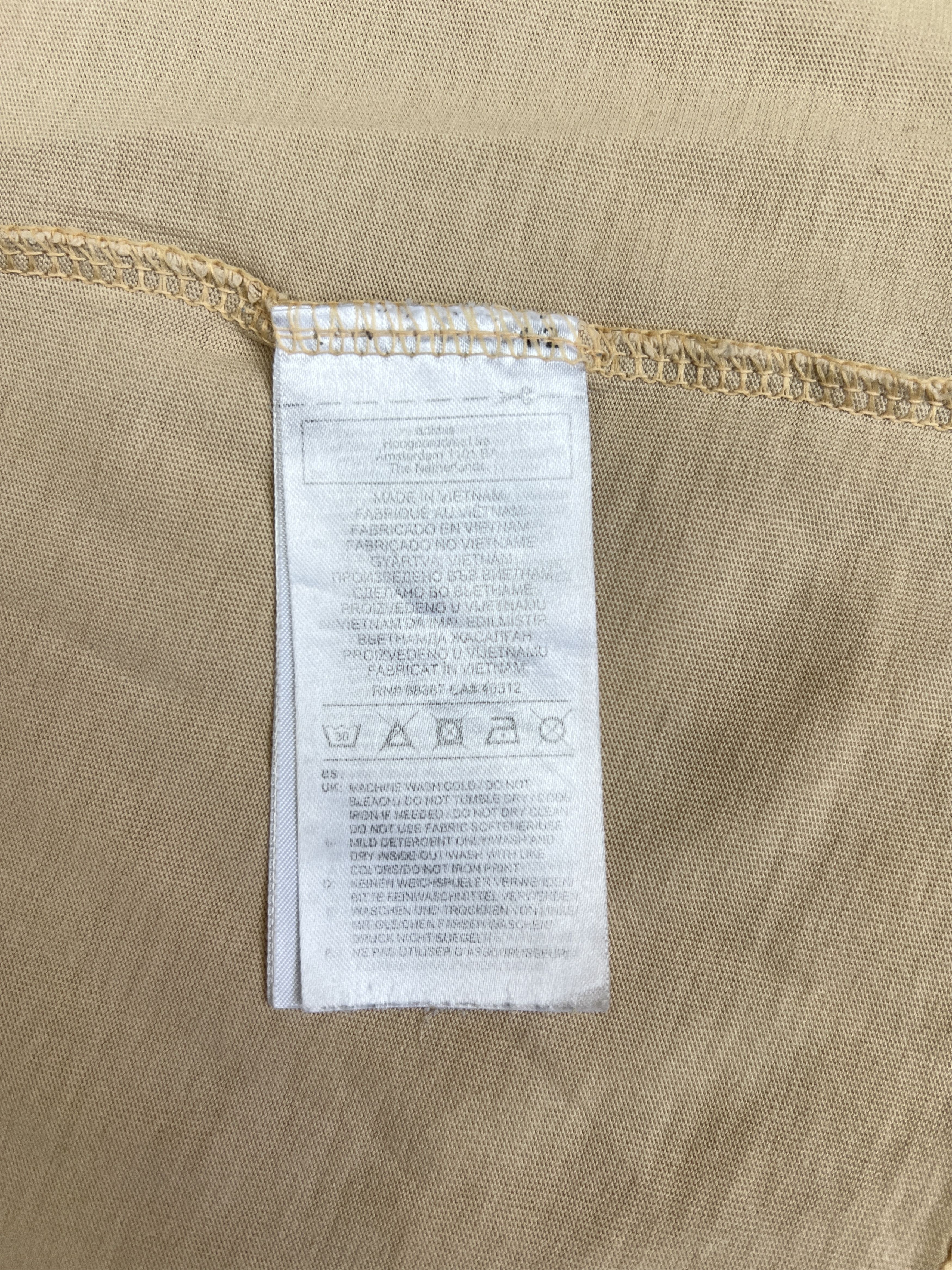 Adidas Adidas Originals Trefoil Logo T-Shirt Tee Beige Size US L / EU 52-54 / 3 - 11 Thumbnail