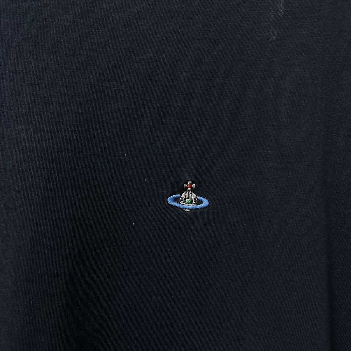 Vivienne Westwood Mens Vivienne Westwood Longsleeve T-shirt basic logo luxury Size US XL / EU 56 / 4 - 5 Thumbnail
