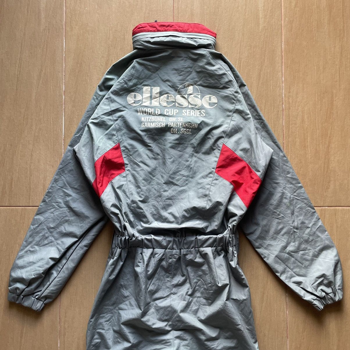 Ellesse Vintage World Cup Series Ellesse Ski Suit Jumpsuit Size US M / EU 48-50 / 2 - 1 Thumbnail