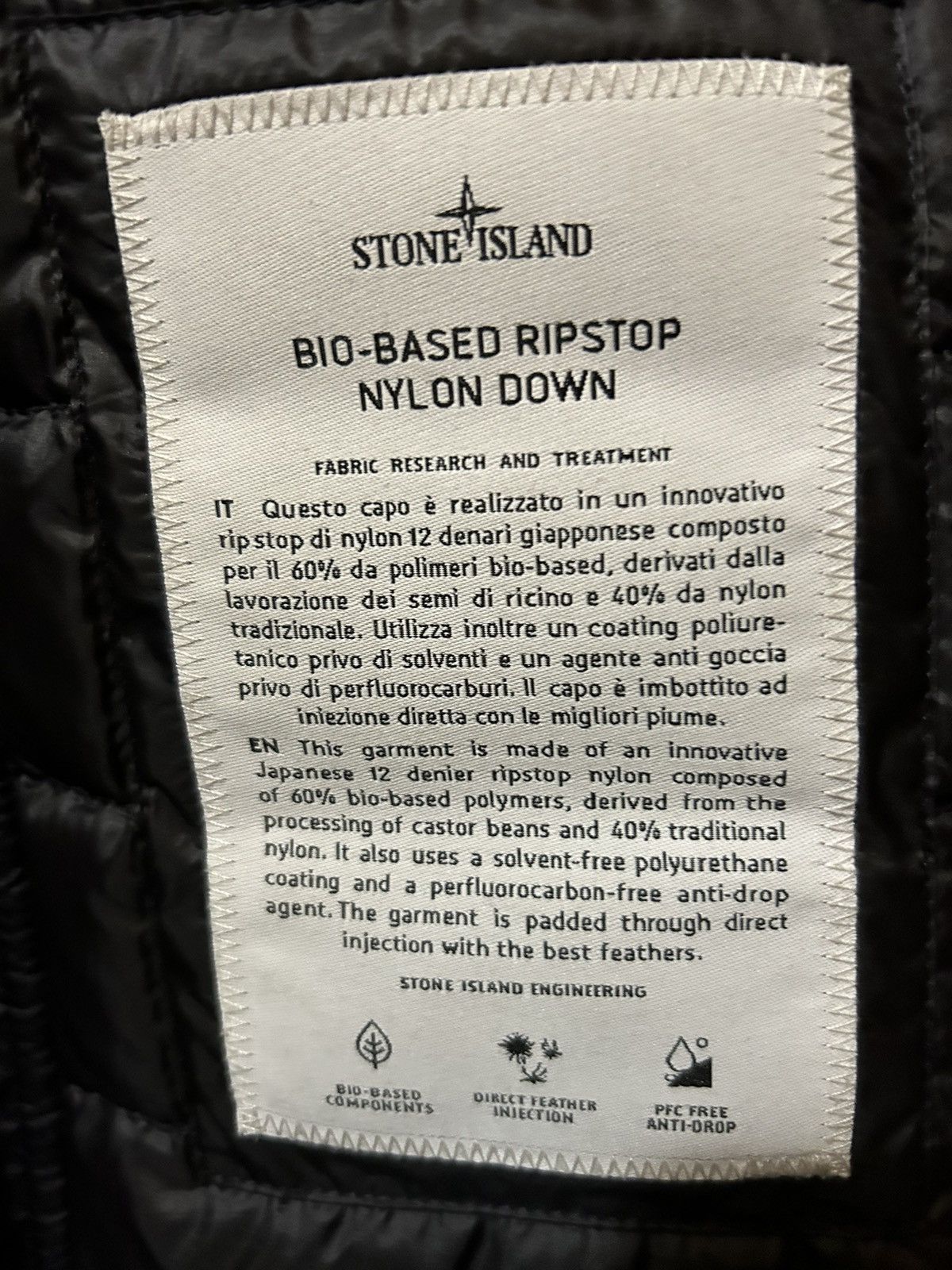 Stone Island #StoneIsland down puffer light jacket Size US L / EU 52-54 / 3 - 6 Thumbnail